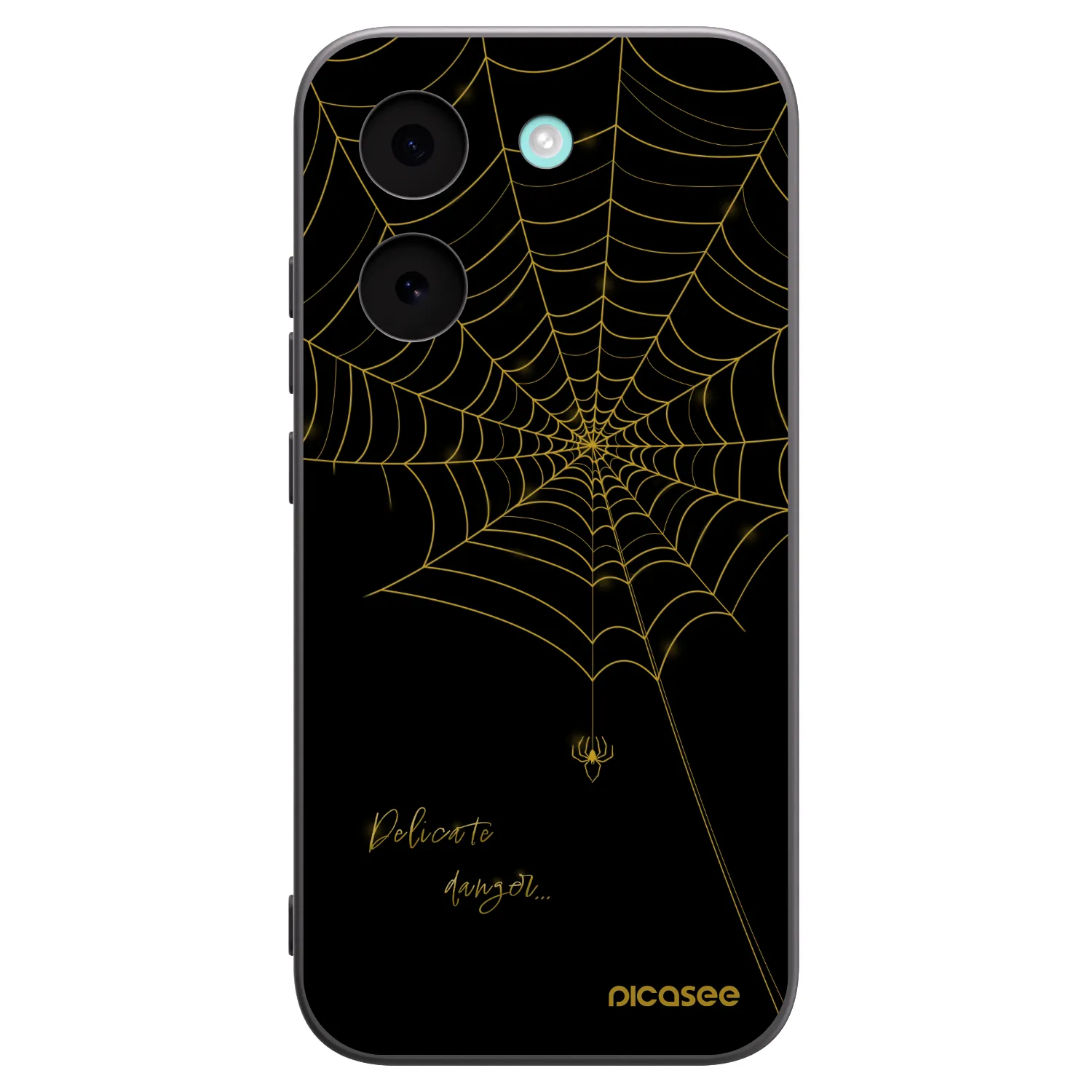 Picasee Xiaomi Poco X8 Pro Hülle - Schwarzes Silikon - Delicate danger