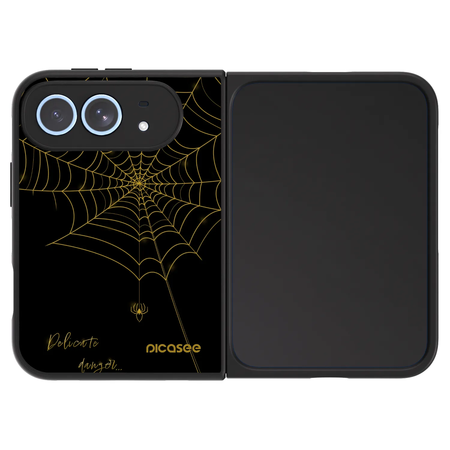 Picasee ULTIMATE CASE MagSafe für Apple iPhone Duo - Delicate danger