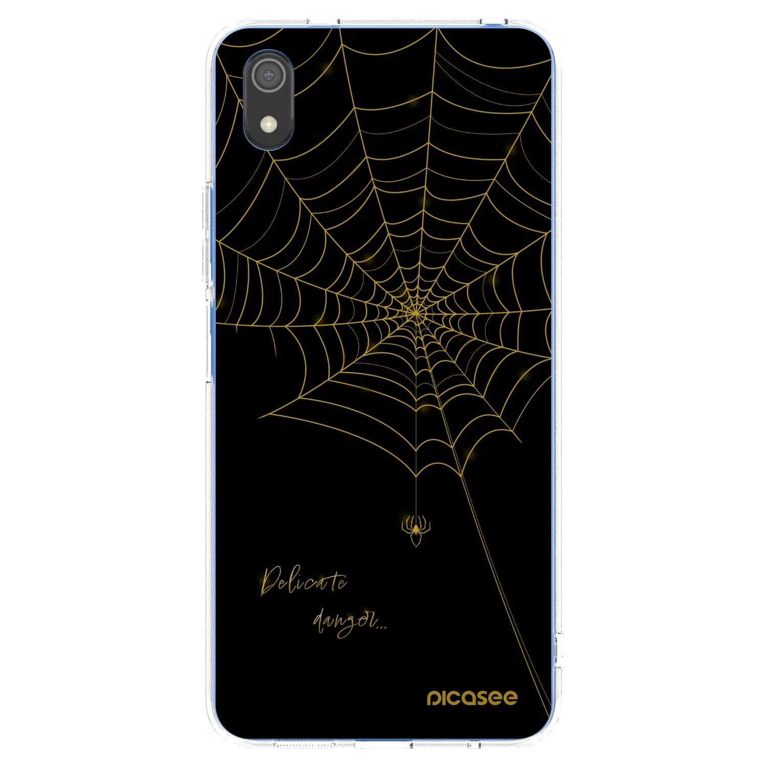 Picasee Xiaomi Redmi 7A Hülle - Transparentes Silikon - Delicate danger