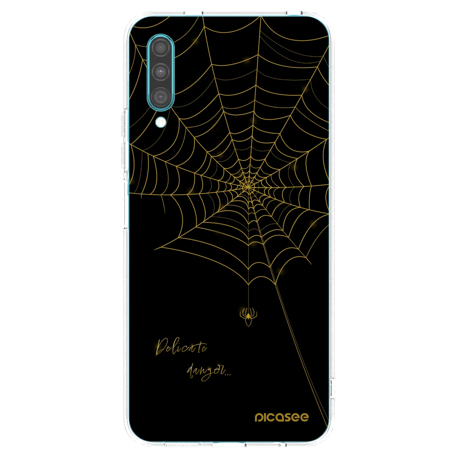 Picasee Samsung Galaxy A30s A307F Hülle - Transparentes Silikon - Delicate danger