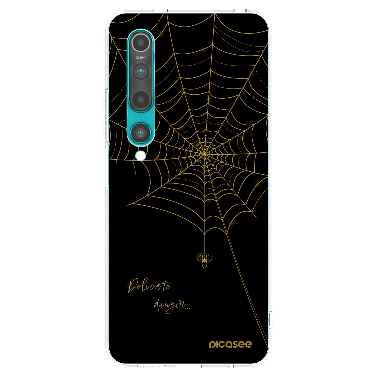 Picasee Xiaomi Mi 10 Hülle - Transparentes Silikon - Delicate danger