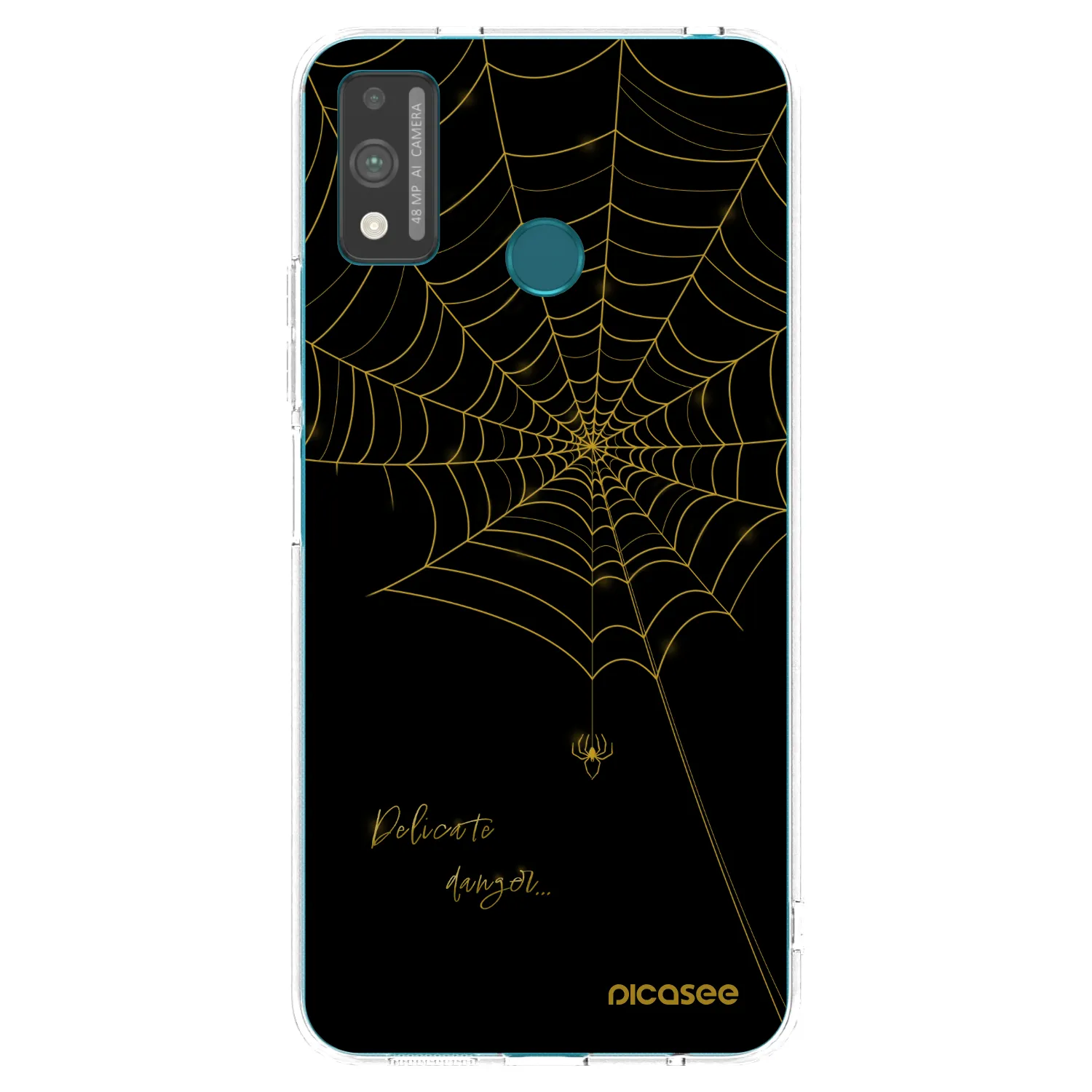 Picasee Honor 9X Lite Hülle - Transparentes Silikon - Delicate danger