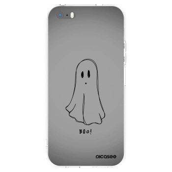 Apple iPhone 5/5S/SE Hülle - Transparentes Silikon - Ghost