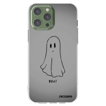 Picasee Apple iPhone 13 Pro Max Hülle - Transparentes Silikon - Ghost