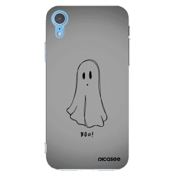 Picasee Apple iPhone XR Hülle - Transparentes Silikon - Ghost