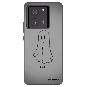Picasee Xiaomi 13T Pro Hülle - Schwarzes Silikon - Ghost