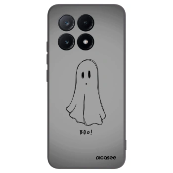 Picasee Xiaomi Poco X6 Pro Hülle - Schwarzes Silikon - Ghost