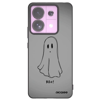 Picasee Xiaomi Redmi Note 13 Pro 5G Hülle - Schwarzes Silikon - Ghost