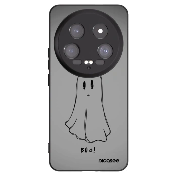 Picasee Xiaomi 14 Ultra Hülle - Schwarzes Silikon - Ghost