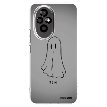 Picasee Honor 200 Pro 5G Hülle - Transparentes Silikon - Ghost