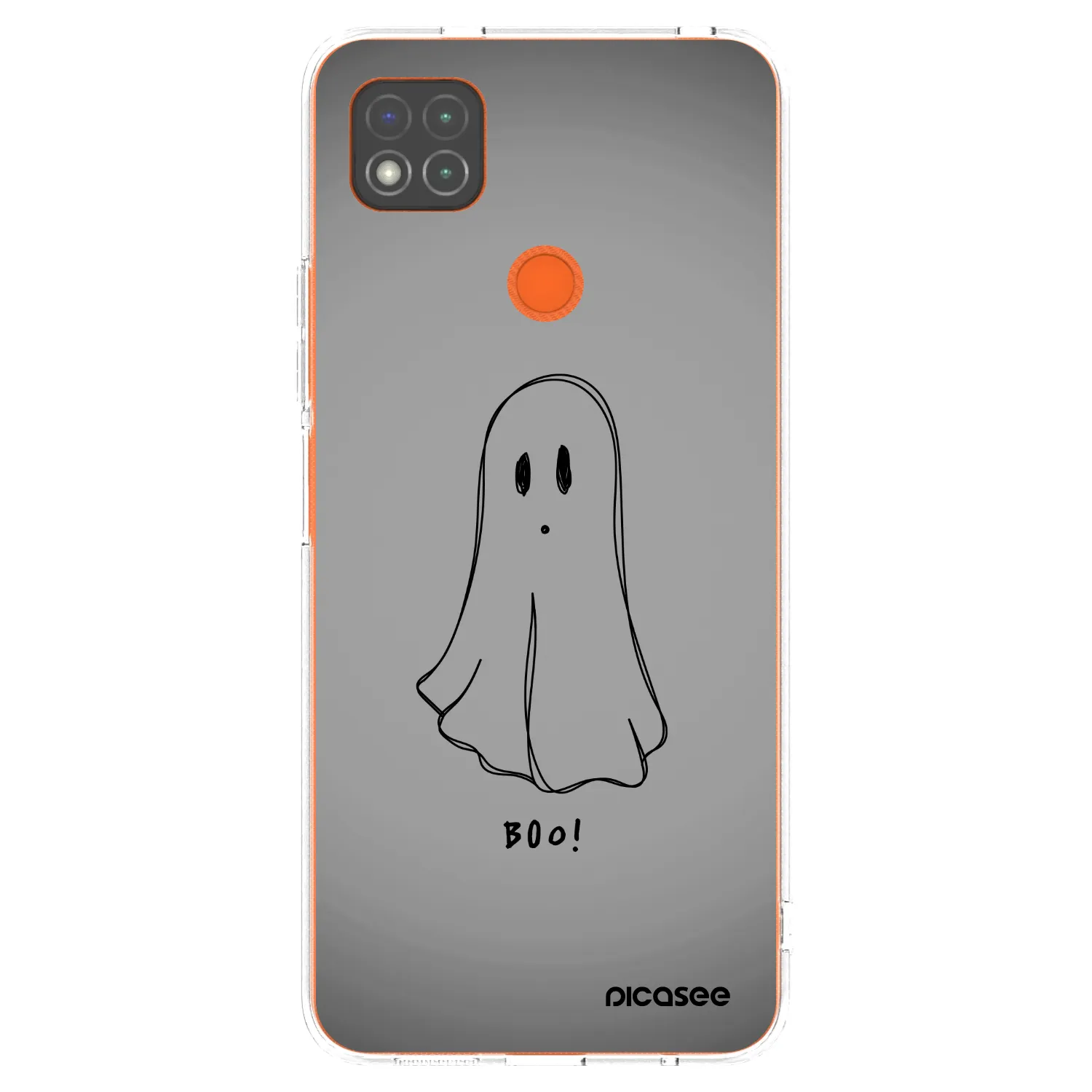 Picasee Xiaomi Redmi 9C Hülle - Transparentes Silikon - Ghost