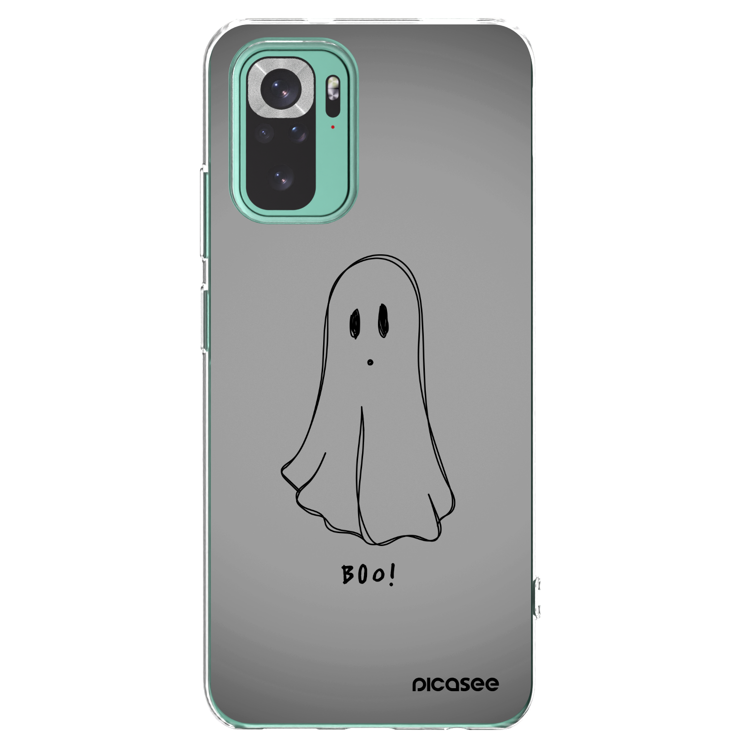Picasee Xiaomi Redmi Note 10 Pro Hülle - Transparentes Silikon - Ghost