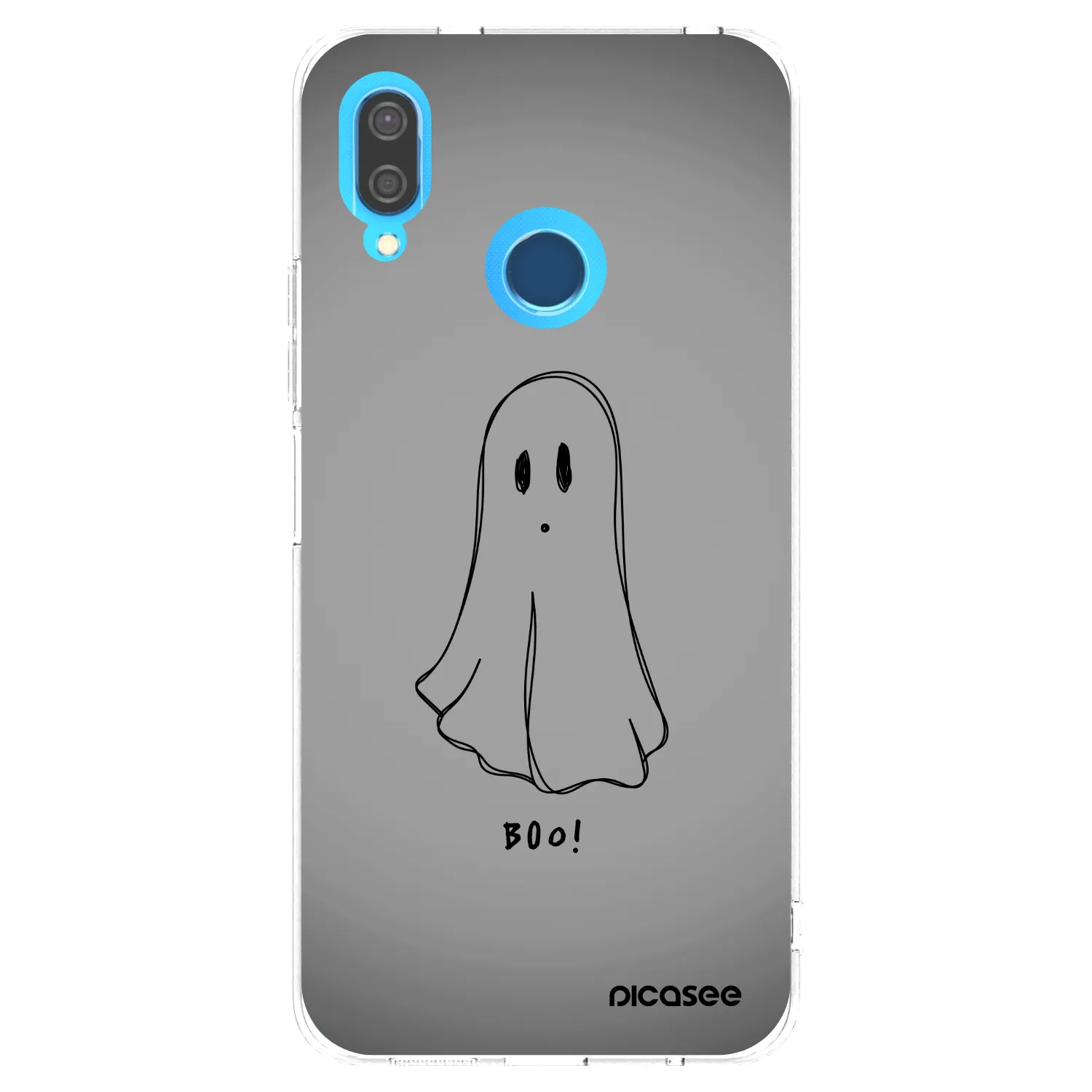 Picasee Huawei P20 Lite Hülle - Transparentes Silikon - Ghost