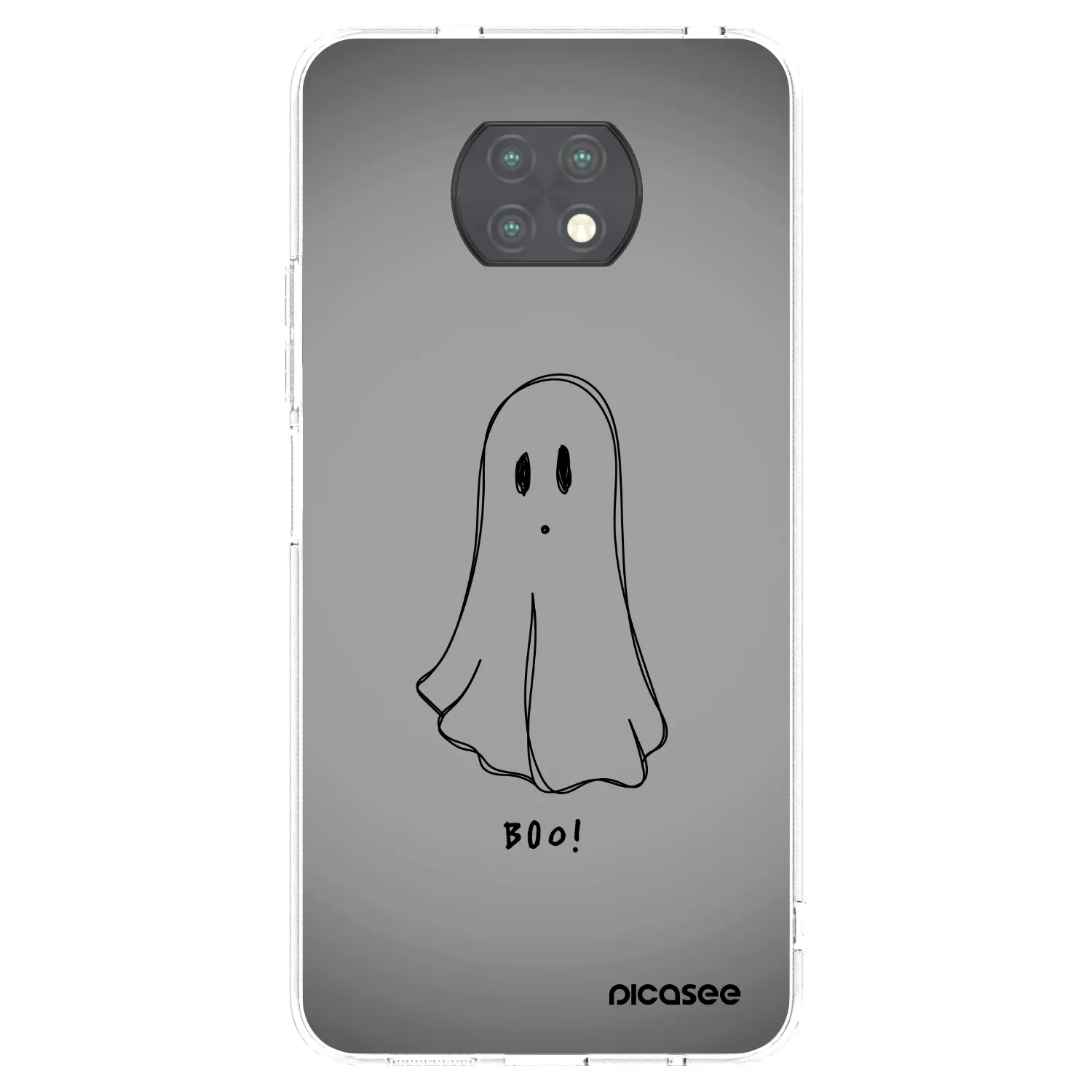 Picasee Xiaomi Redmi Note 9T Hülle - Transparentes Silikon - Ghost