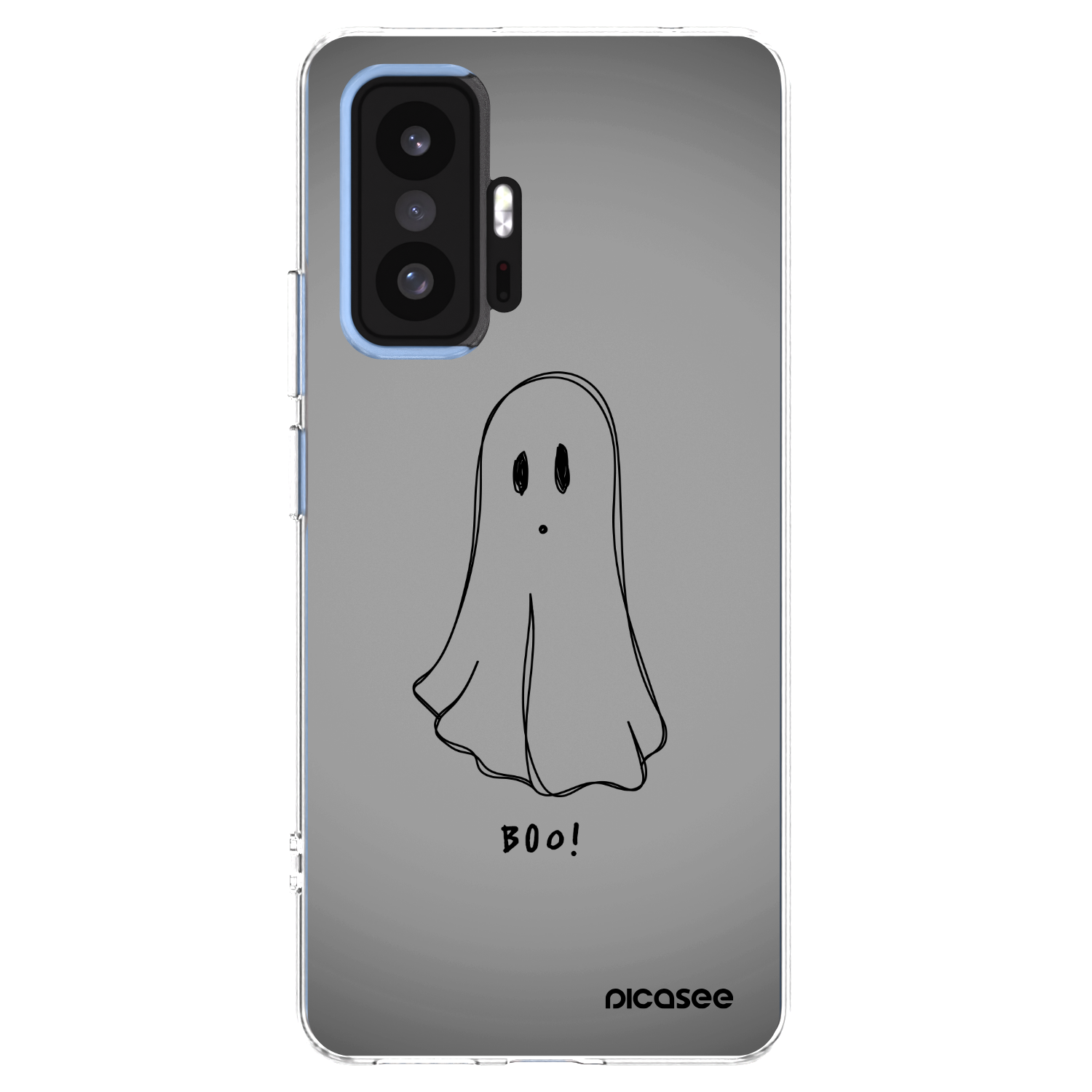 Picasee Xiaomi 11T Hülle - Transparentes Silikon - Ghost