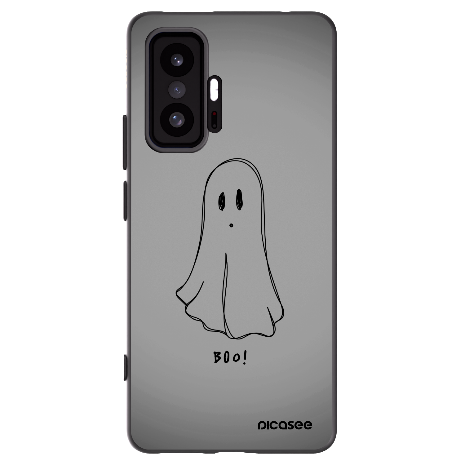 Picasee Xiaomi 11T Pro Hülle - Schwarzes Silikon - Ghost