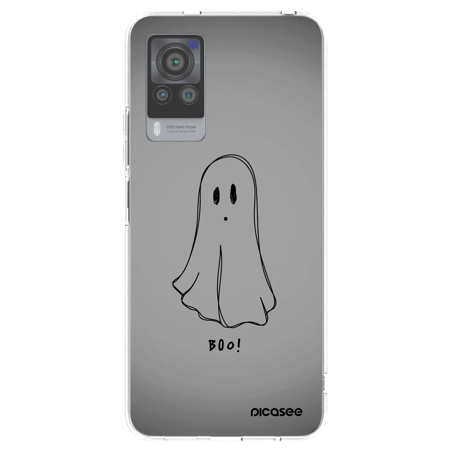 Picasee Vivo X60 Pro 5G Hülle - Transparentes Silikon - Ghost