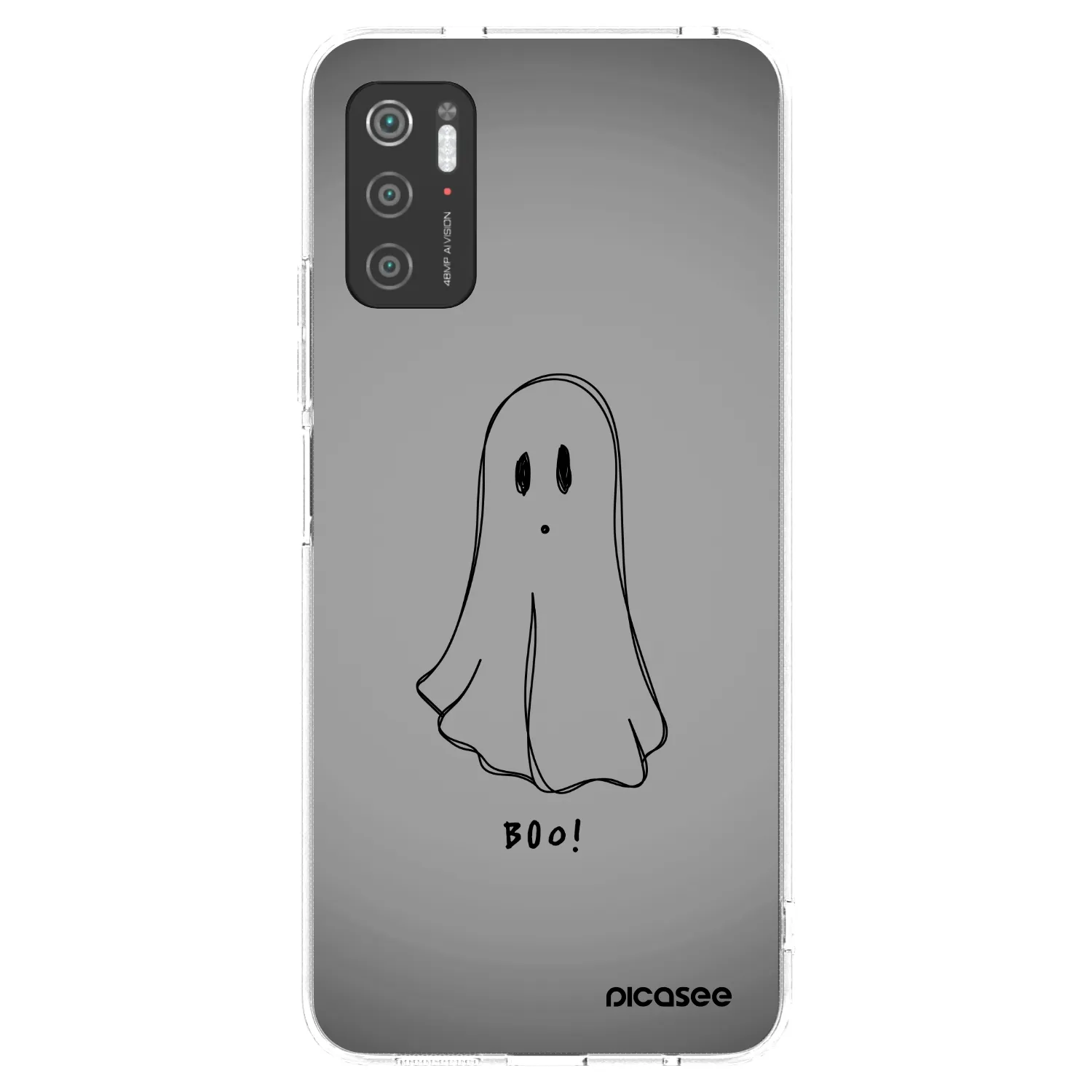 Picasee Xiaomi Poco M3 Pro 5G Hülle - Transparentes Silikon - Ghost