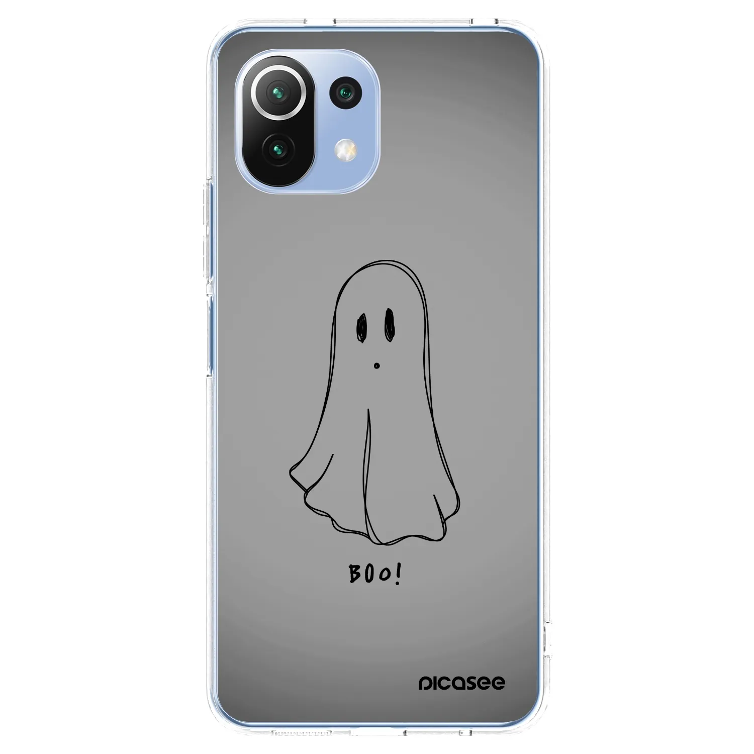 Picasee Xiaomi 11 Lite 5G NE Hülle - Transparentes Silikon - Ghost