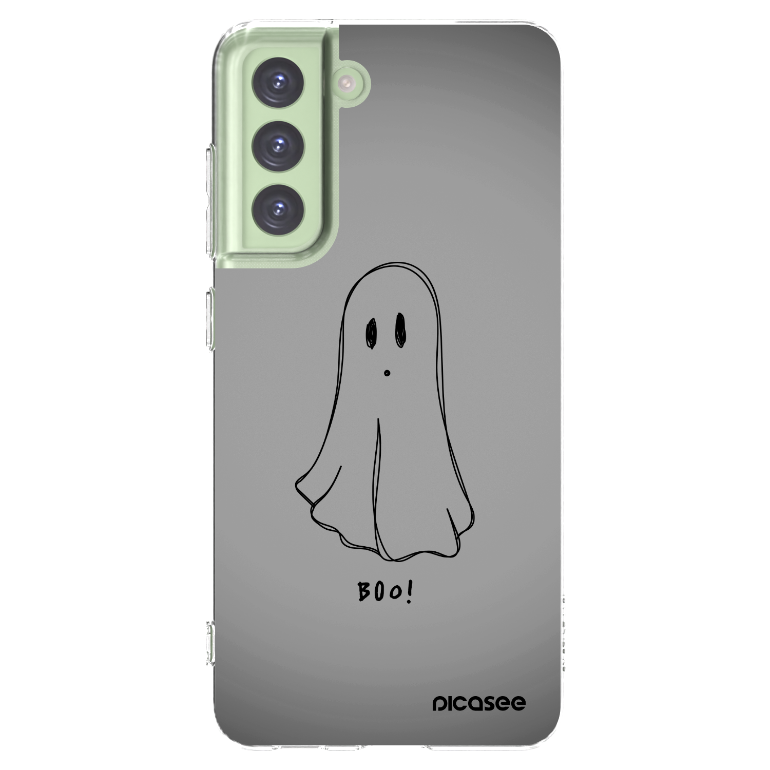 Picasee Samsung Galaxy S21 FE 5G Hülle - Transparentes Silikon - Ghost