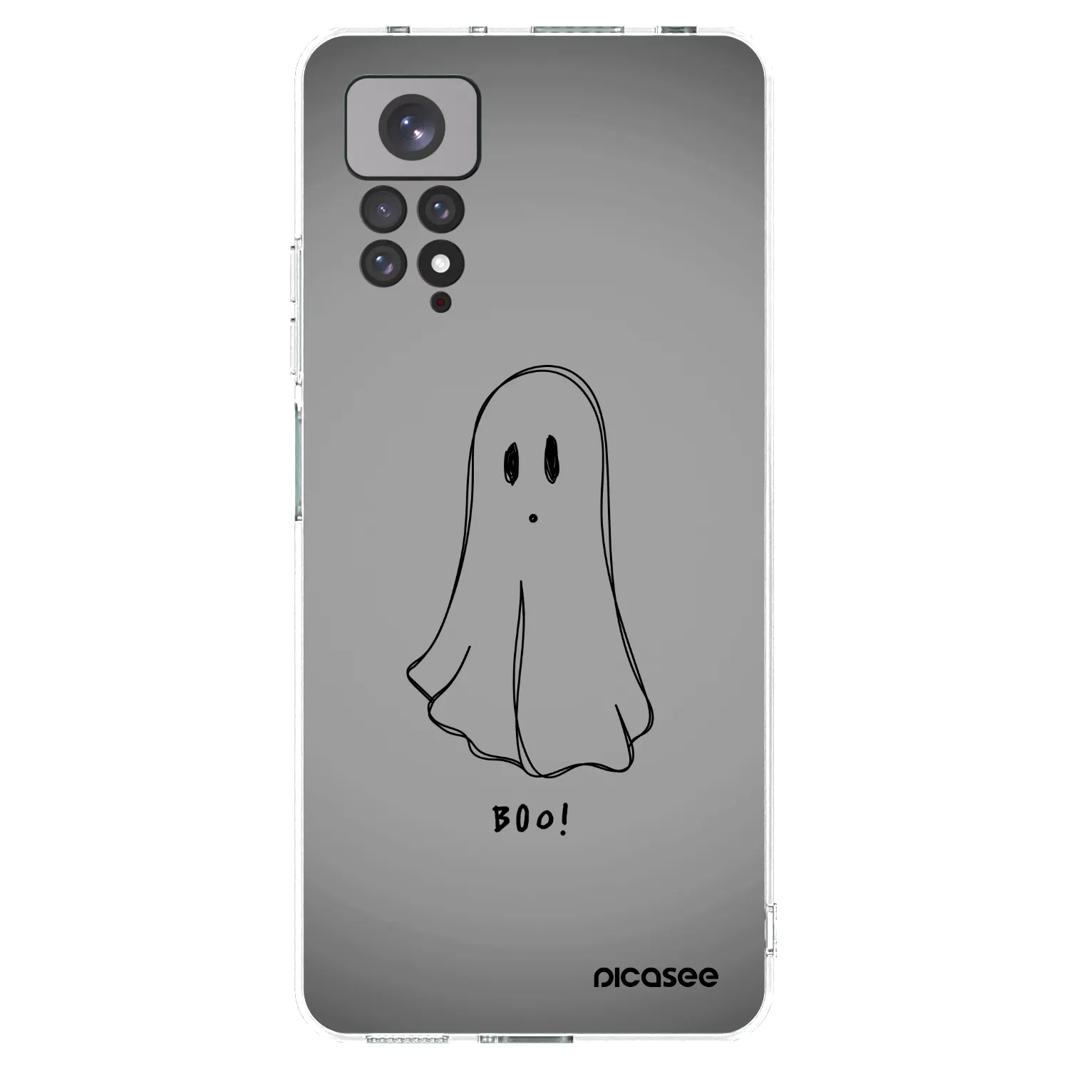 Picasee Xiaomi Redmi Note 11 Hülle - Transparentes Silikon - Ghost