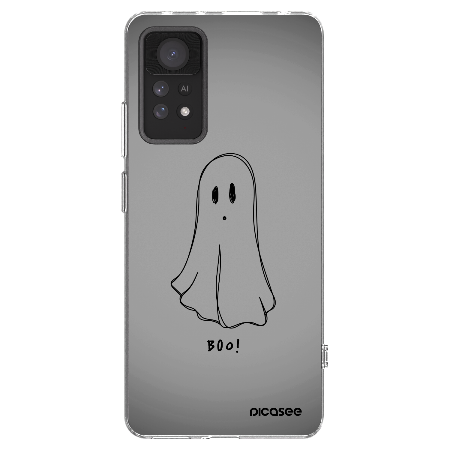 Picasee Xiaomi Redmi Note 11 Pro Hülle - Transparentes Silikon - Ghost
