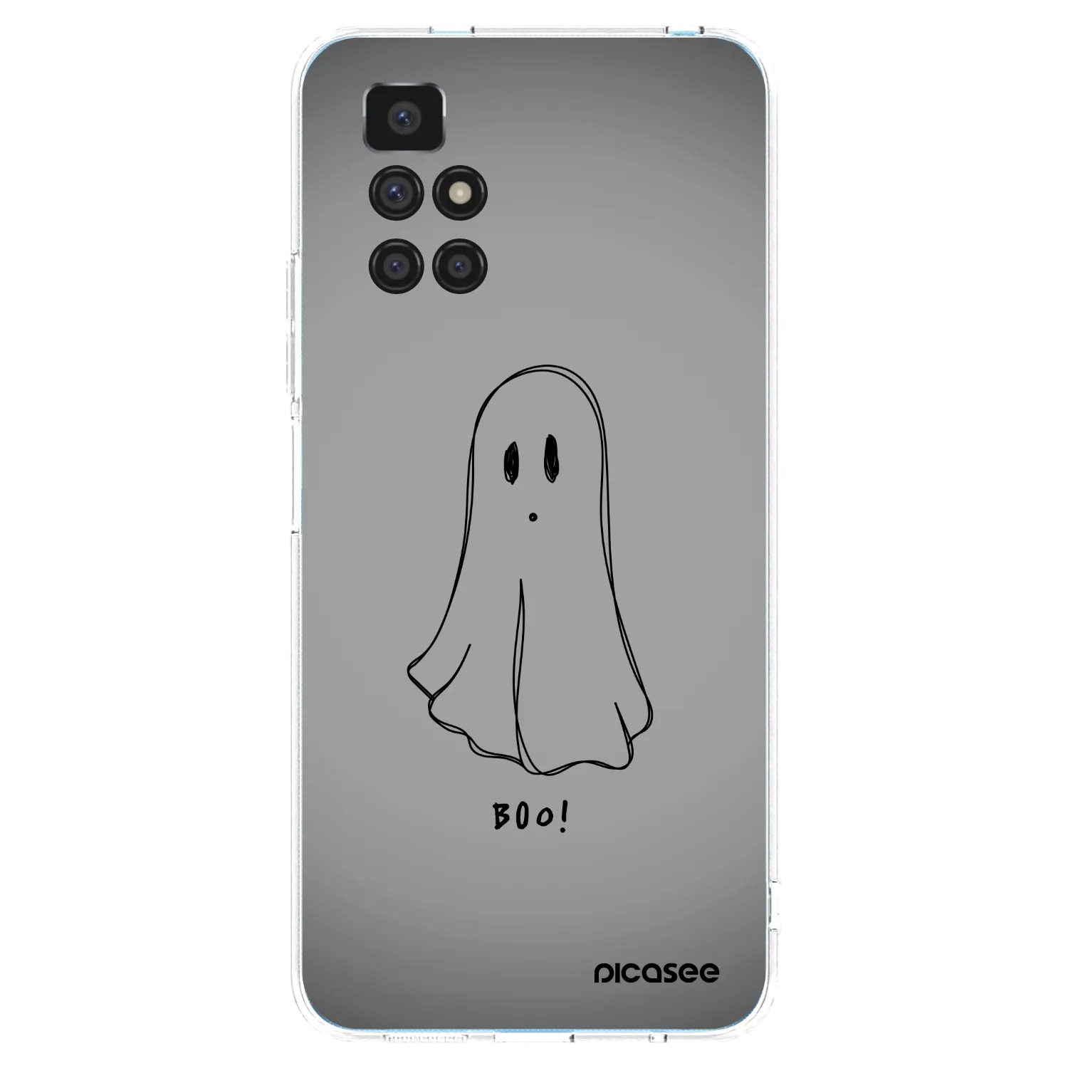 Picasee Xiaomi Redmi 10 (2022) Hülle - Transparentes Silikon - Ghost
