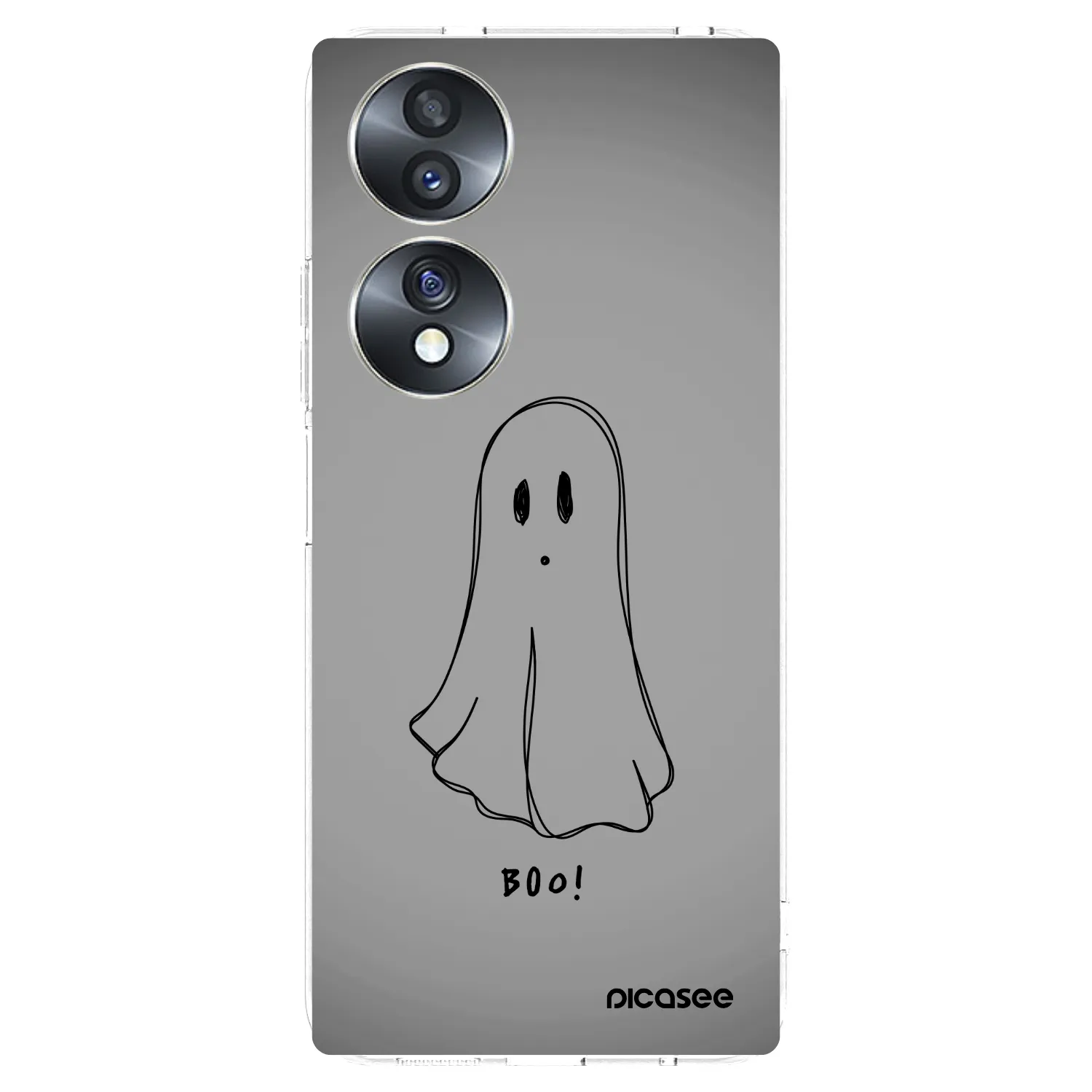 Picasee Honor 70 Hülle - Transparentes Silikon - Ghost