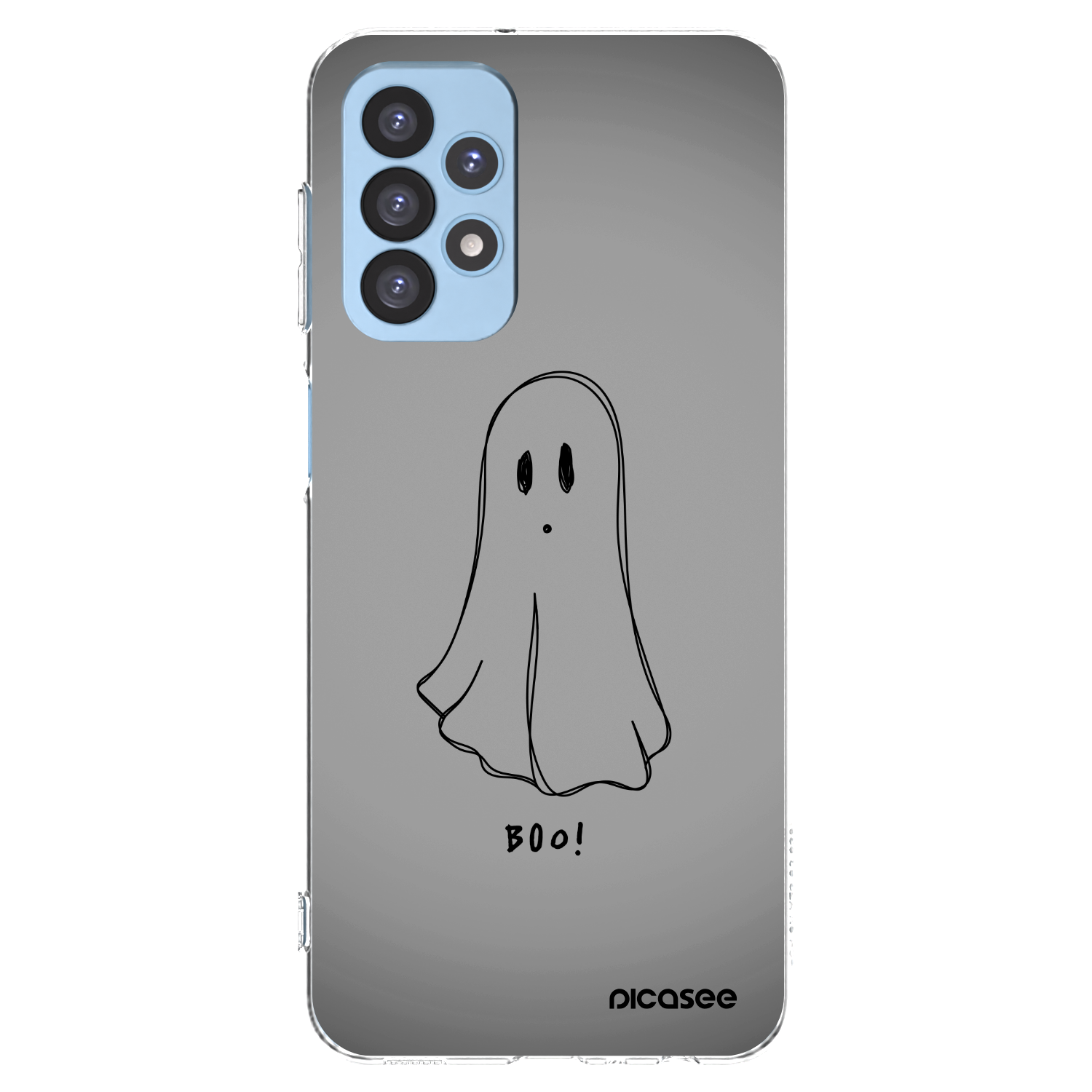 Picasee Samsung Galaxy A23 A235F 4G Hülle - Transparentes Silikon - Ghost