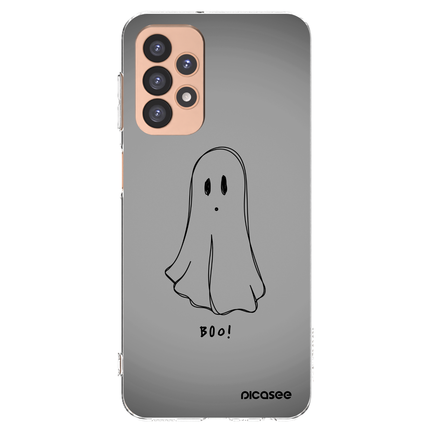Picasee Samsung Galaxy A23 A236B 5G Hülle - Transparentes Silikon - Ghost