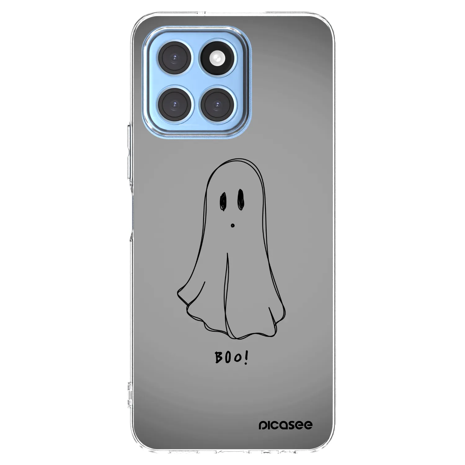 Picasee Honor X6 Hülle - Transparentes Silikon - Ghost