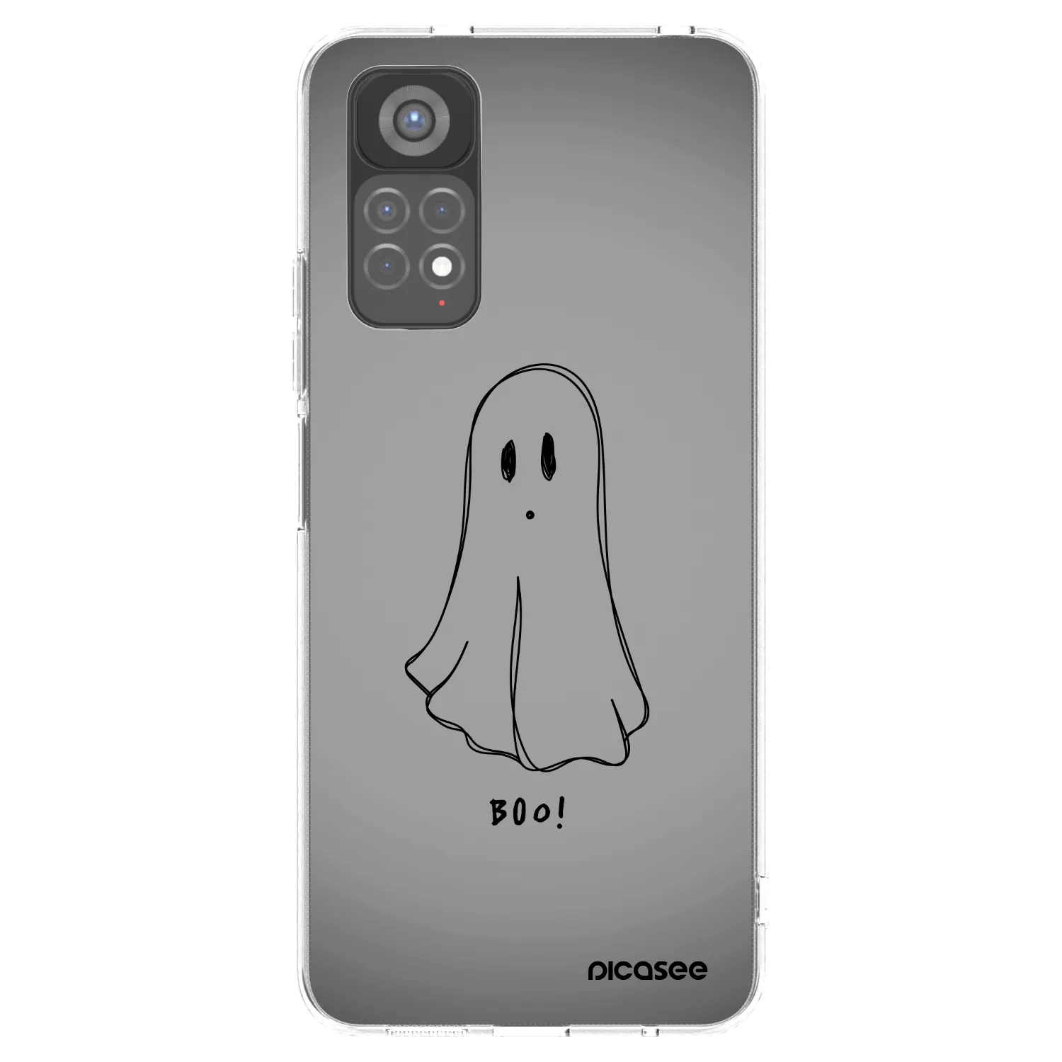 Picasee Xiaomi Redmi Note 11S 5G Hülle - Transparentes Silikon - Ghost
