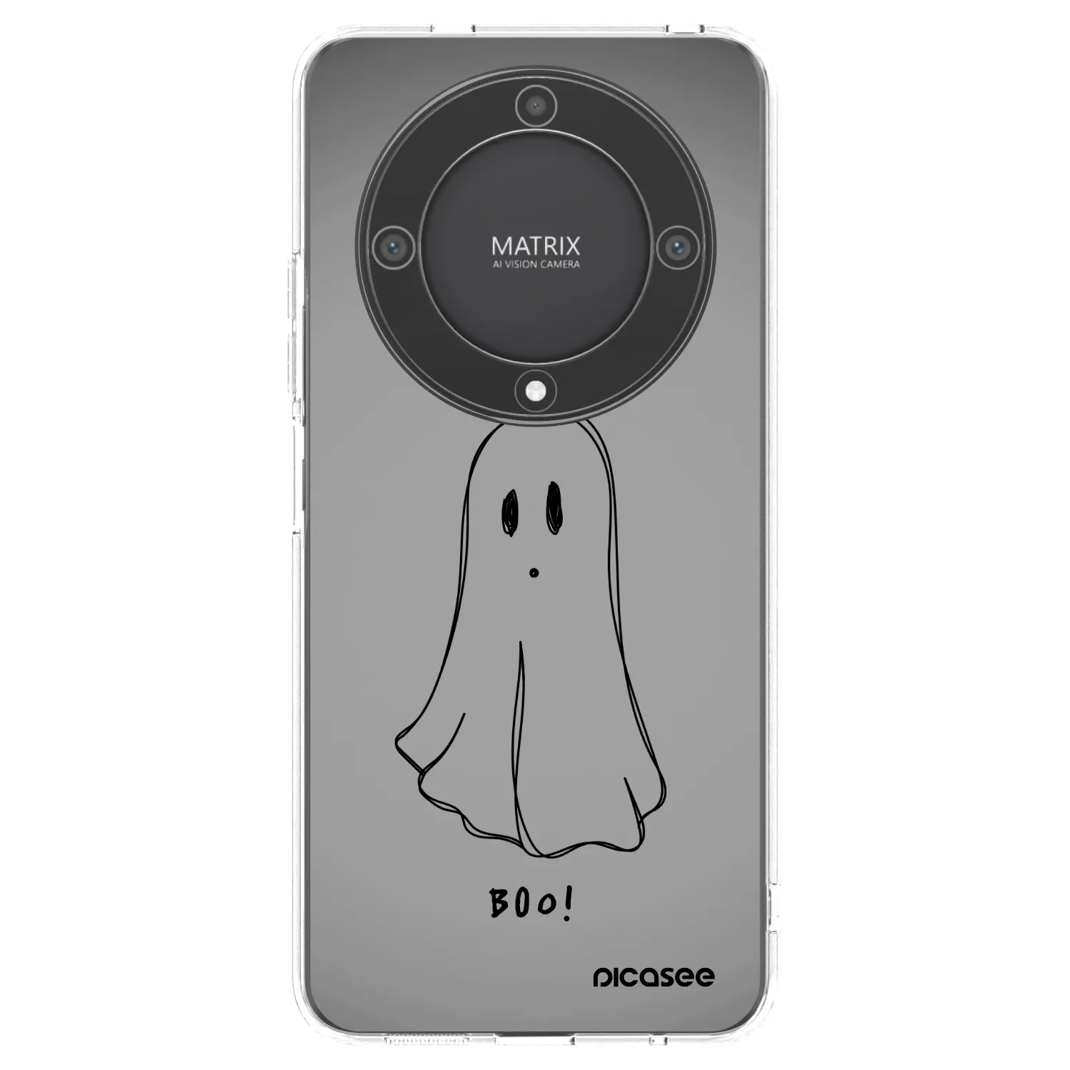 Picasee Honor Magic5 Lite 5G Hülle - Transparentes Silikon - Ghost