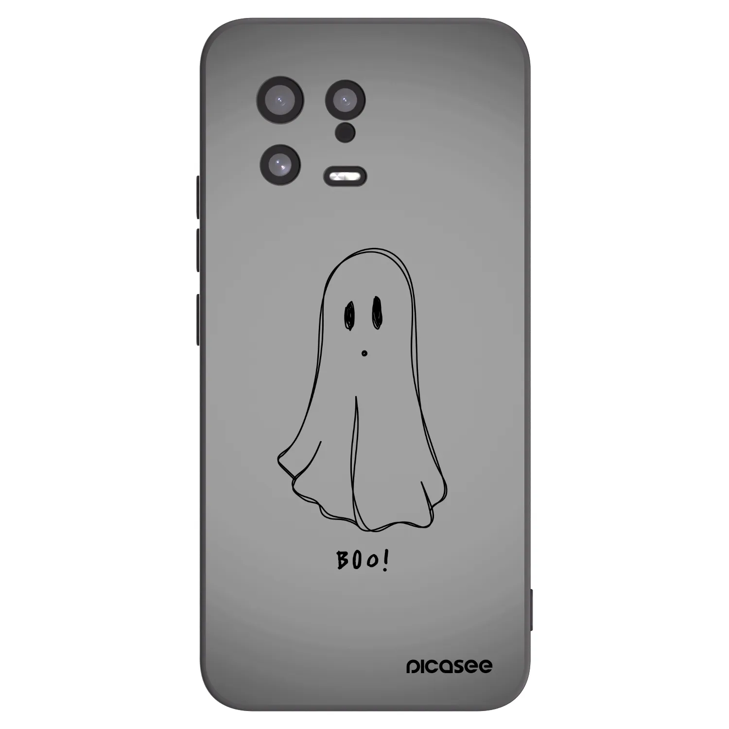 Picasee Xiaomi 13 Hülle - Schwarzes Silikon - Ghost
