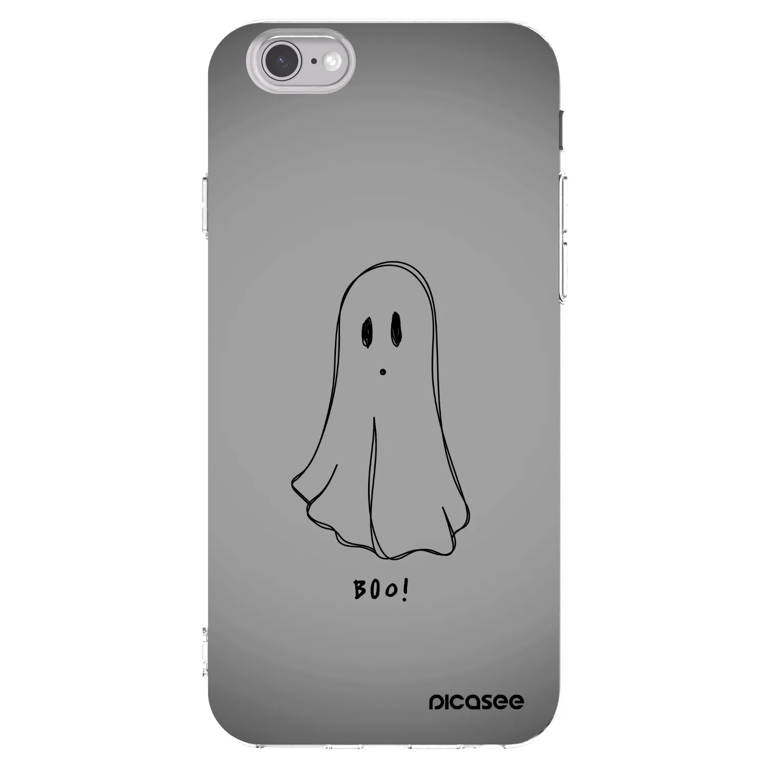 Picasee Apple iPhone 6/6S Hülle - Transparentes Silikon - Ghost
