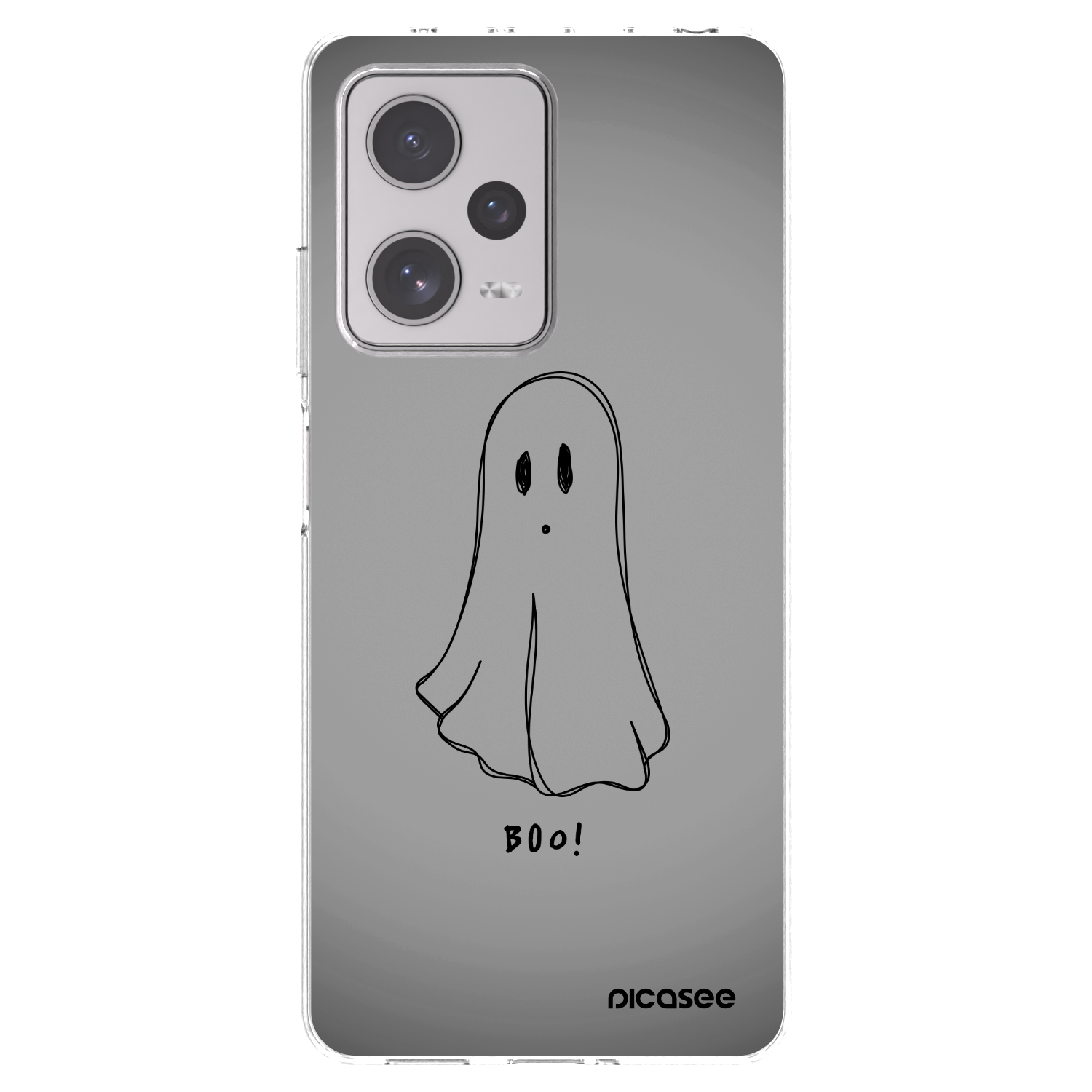 Picasee Xiaomi Redmi Note 12 Pro+ 5G Hülle - Transparentes Silikon - Ghost