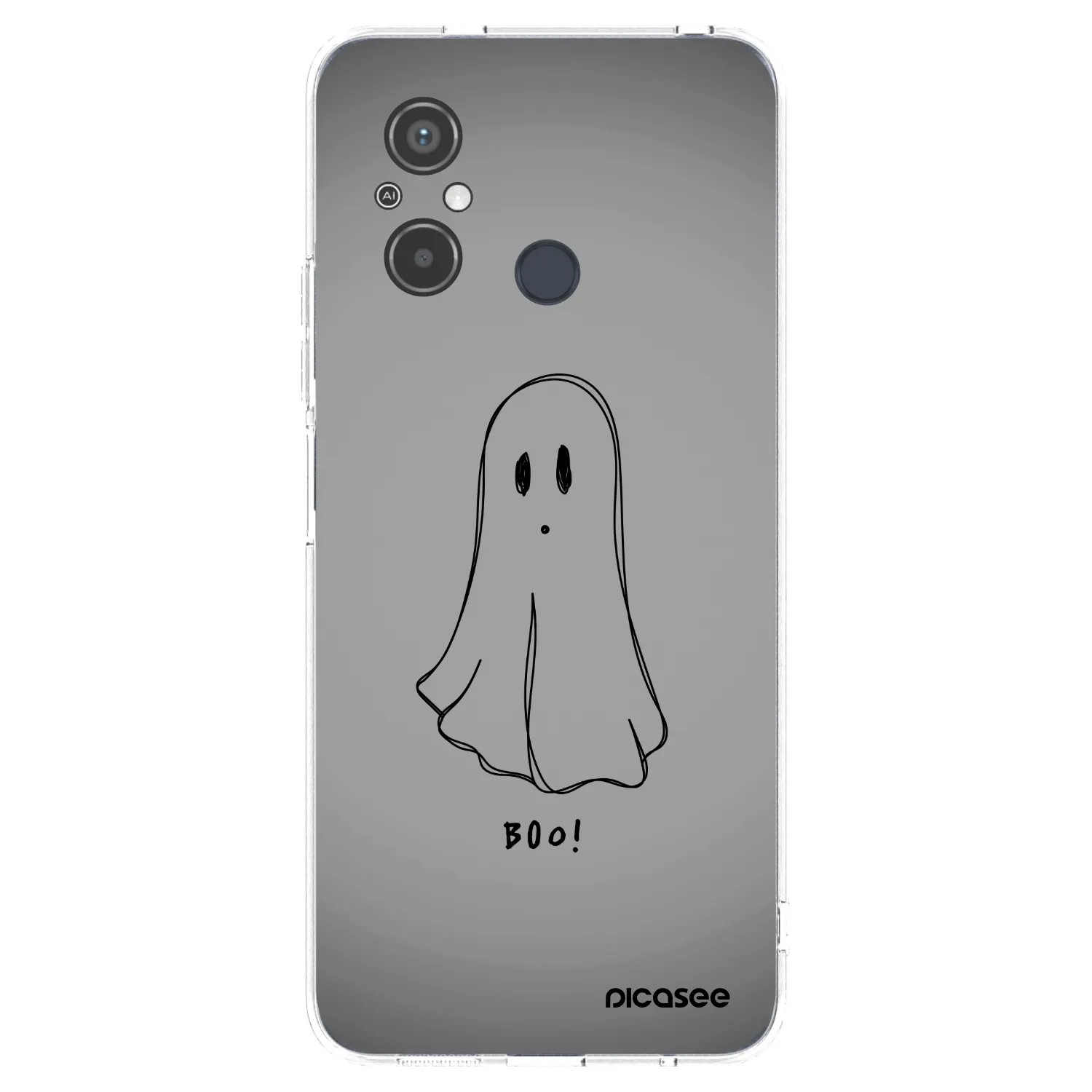 Picasee Xiaomi Redmi 12C Hülle - Transparentes Silikon - Ghost