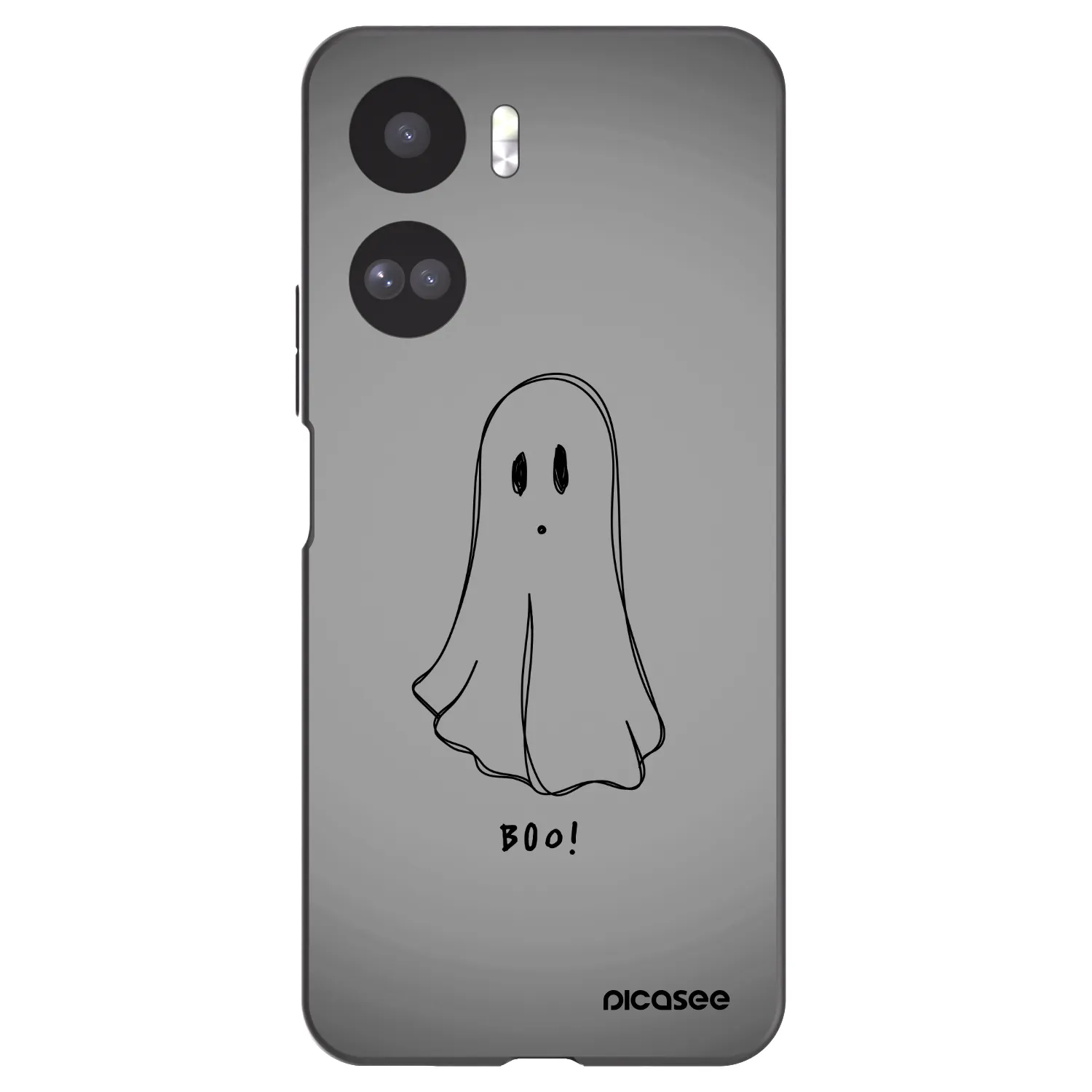 Picasee Honor 90 Lite 5G Hülle - Schwarzes Silikon - Ghost