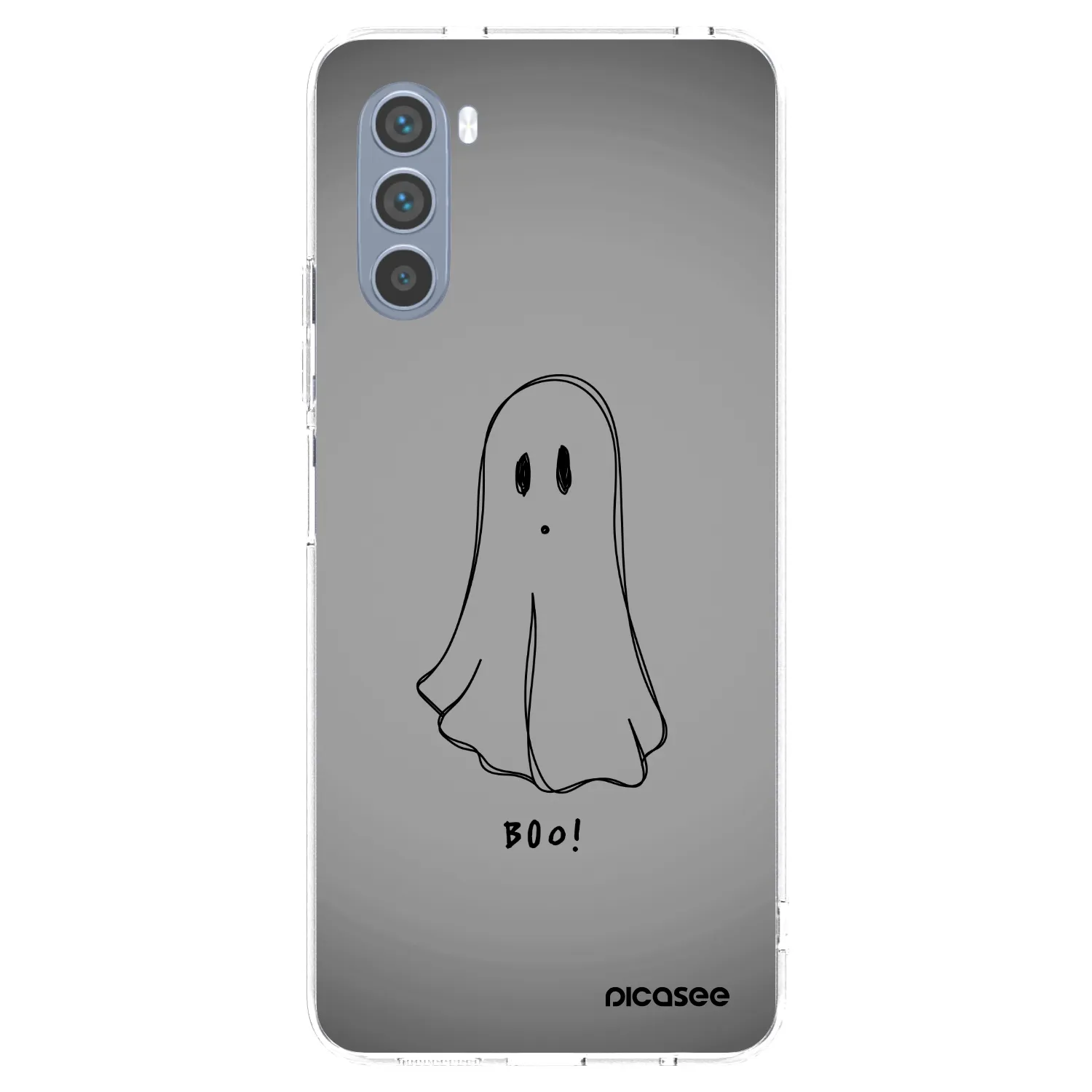 Picasee Motorola Moto G62 Hülle - Transparentes Silikon - Ghost