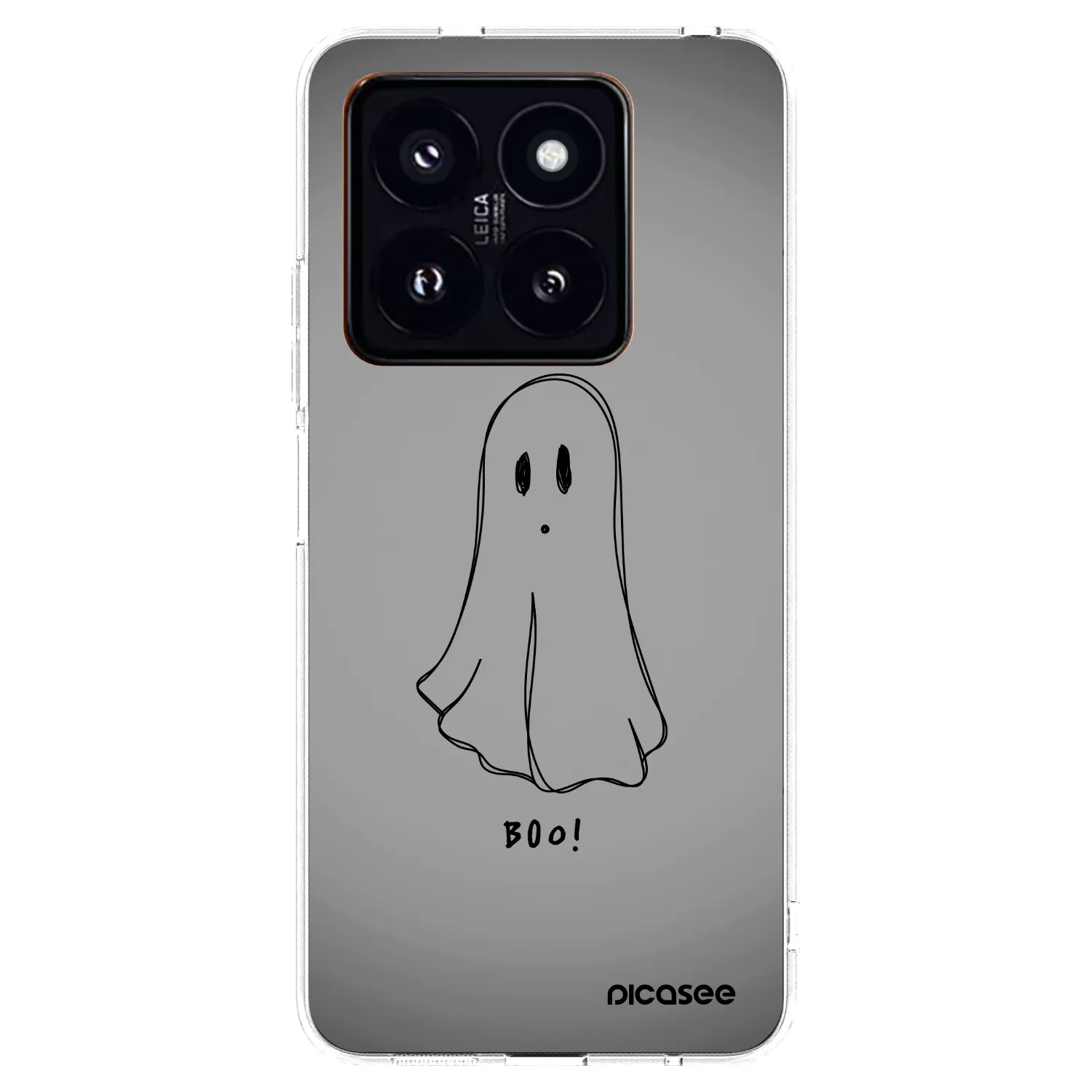 Picasee Xiaomi 14 Pro Hülle - Transparentes Silikon - Ghost