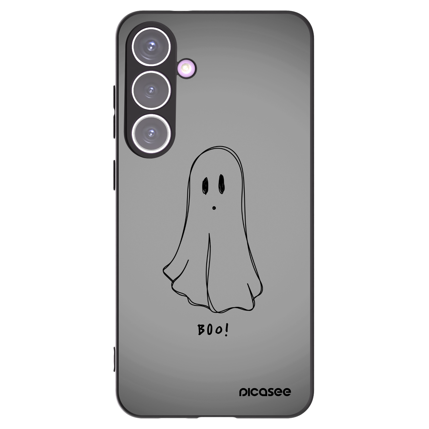 Picasee Samsung Galaxy S24+ S926B 5G Hülle - Schwarzes Silikon - Ghost