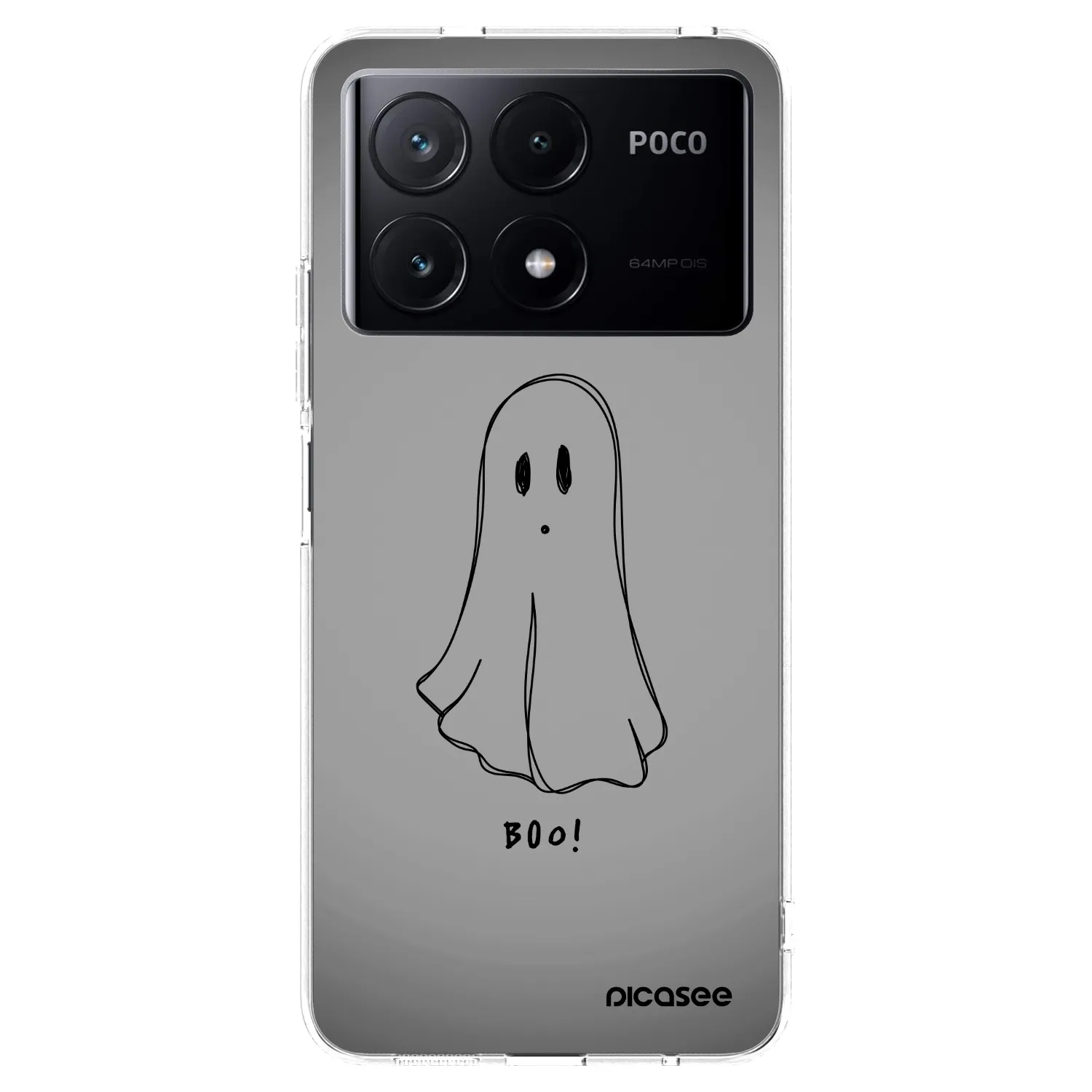 Picasee Xiaomi Poco X6 Pro Hülle - Transparentes Silikon - Ghost
