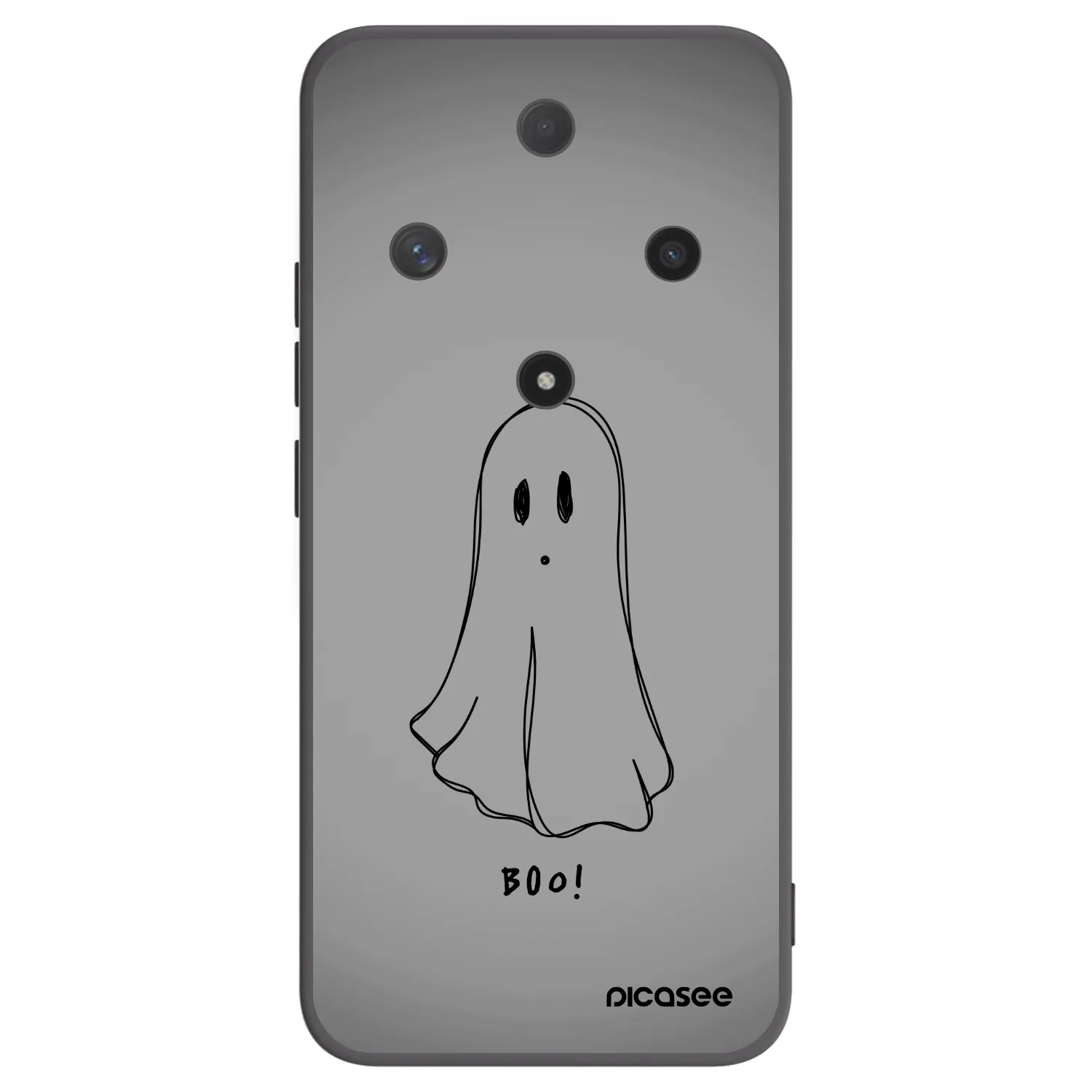 Picasee Honor Magic6 Lite 5G Hülle - Schwarzes Silikon - Ghost