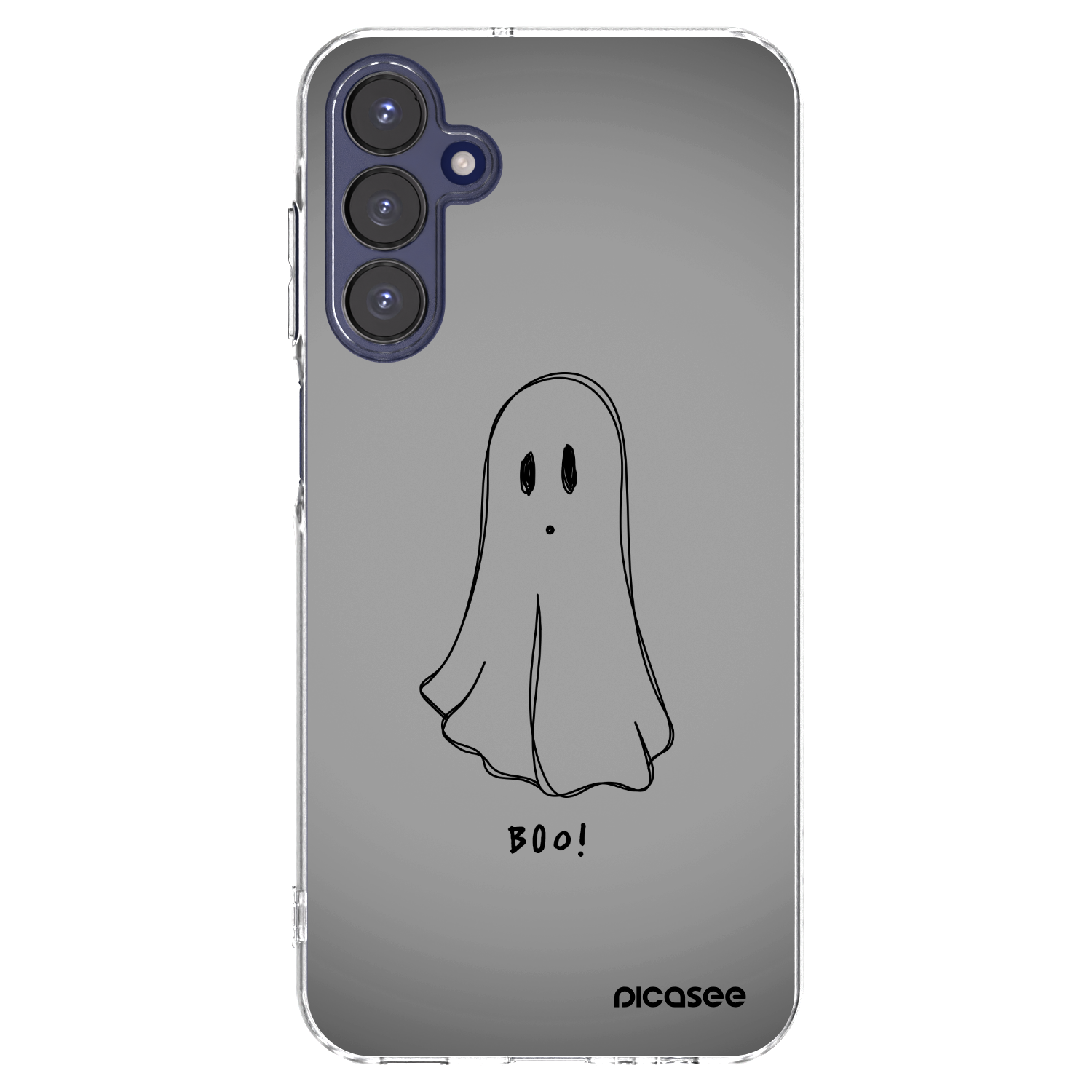 Picasee Samsung Galaxy A15 A155F 4G Hülle - Transparentes Silikon - Ghost