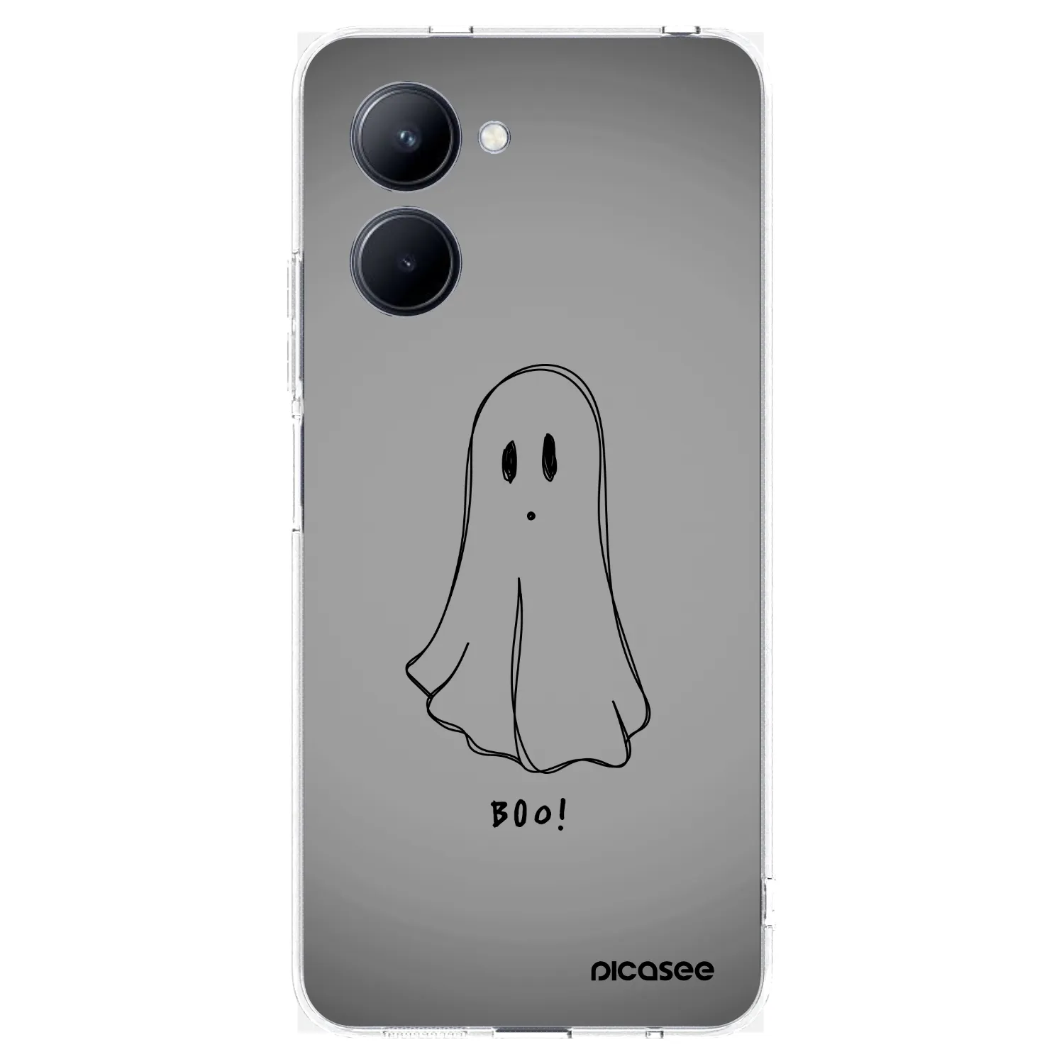 Picasee Realme C33 (2023) Hülle - Transparentes Silikon - Ghost