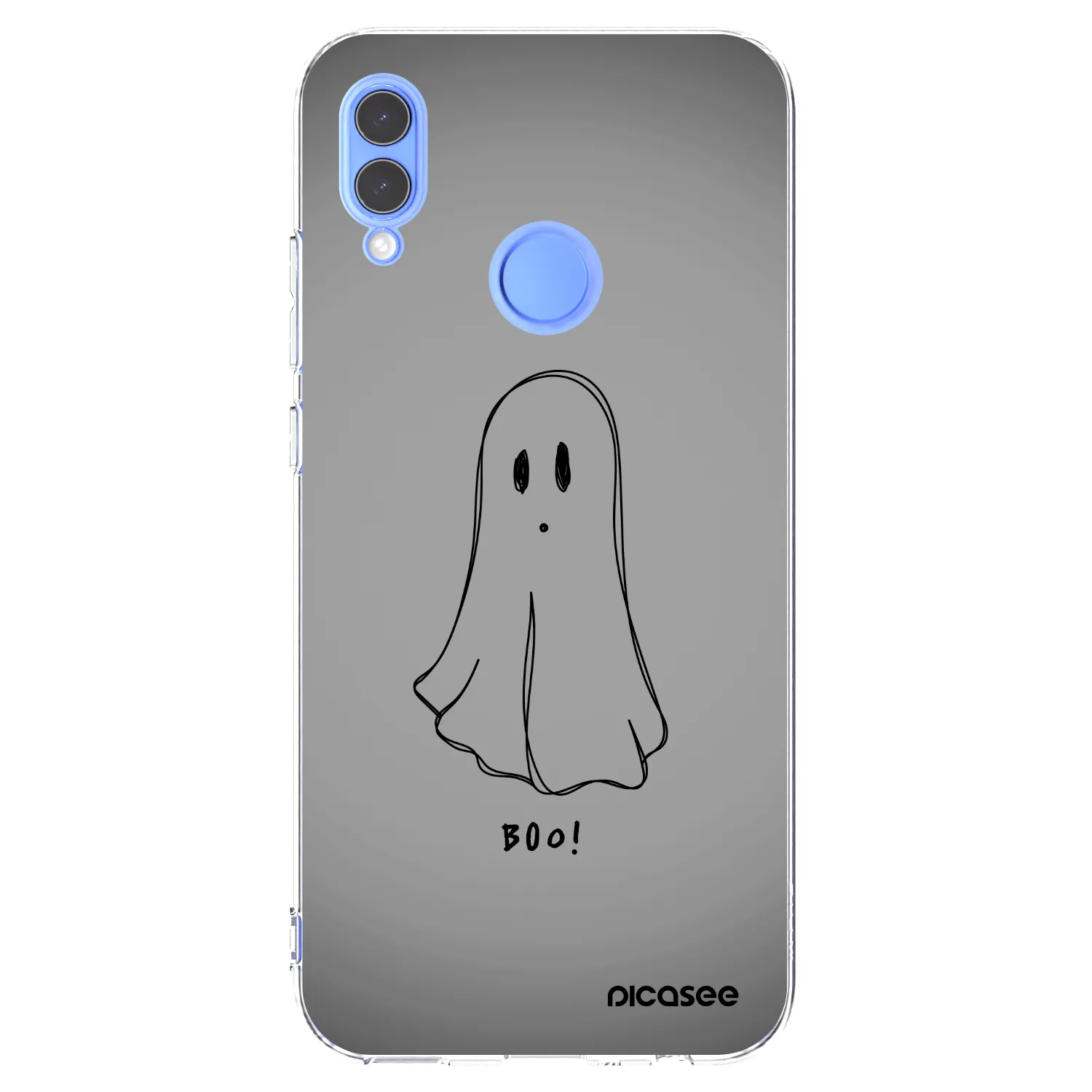 Picasee Honor 10 Lite Hülle - Transparentes Silikon - Ghost