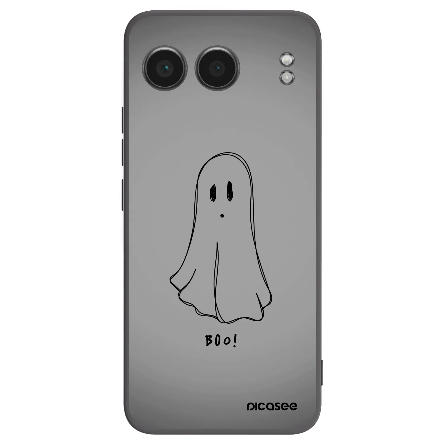 Picasee OnePlus Nord 4 Hülle - Schwarzes Silikon - Ghost