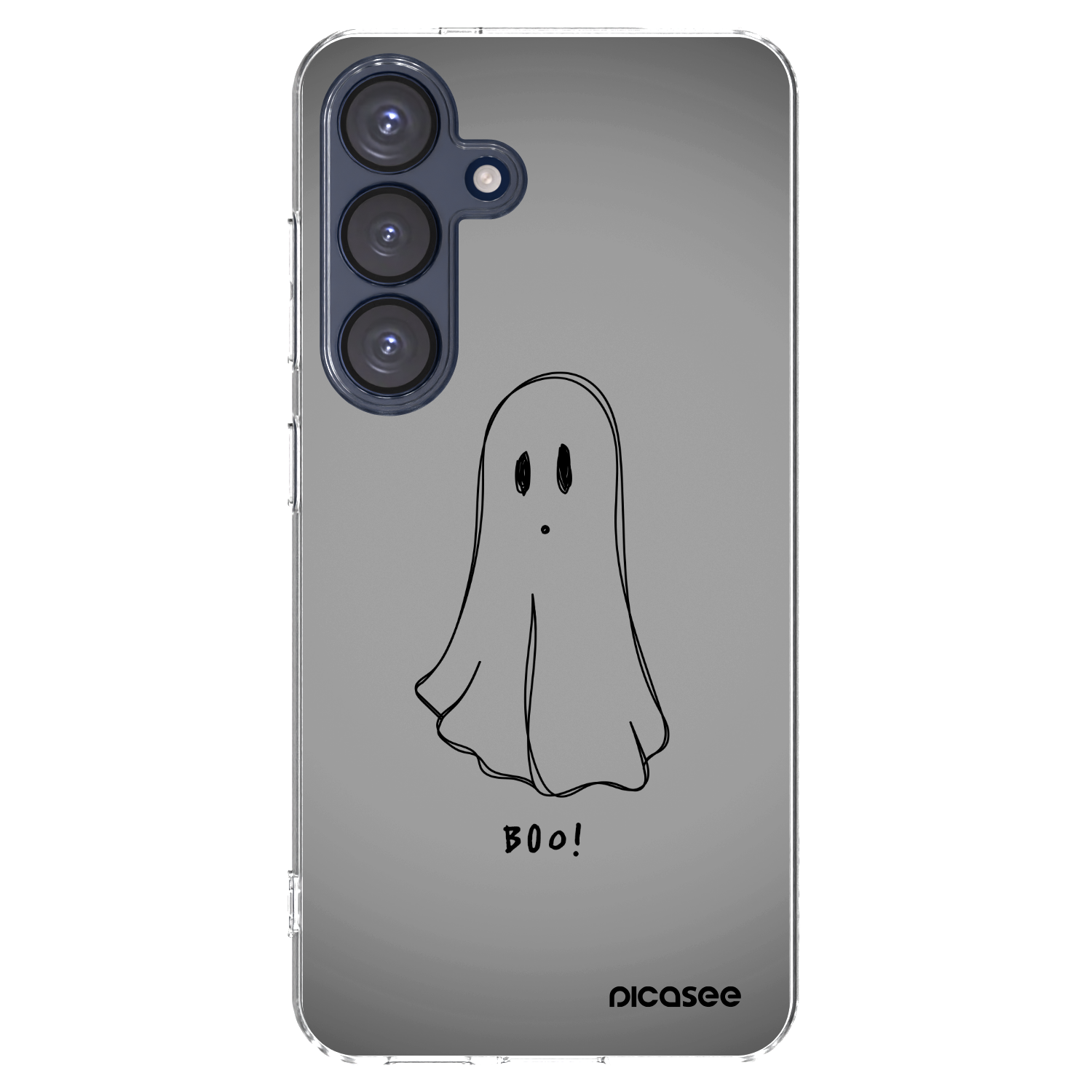 Picasee Samsung Galaxy S25 5G Hülle - Transparentes Silikon - Ghost