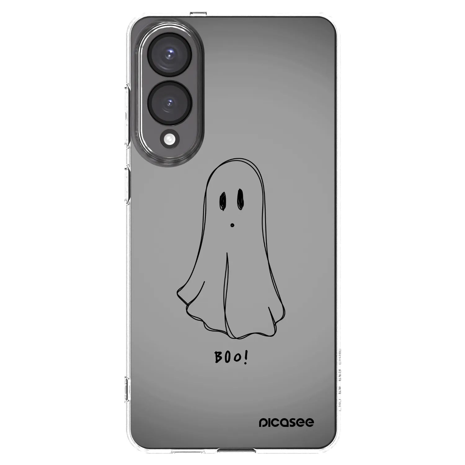 Picasee Samsung Galaxy S25 Edge 5G Hülle - Transparentes Silikon - Ghost