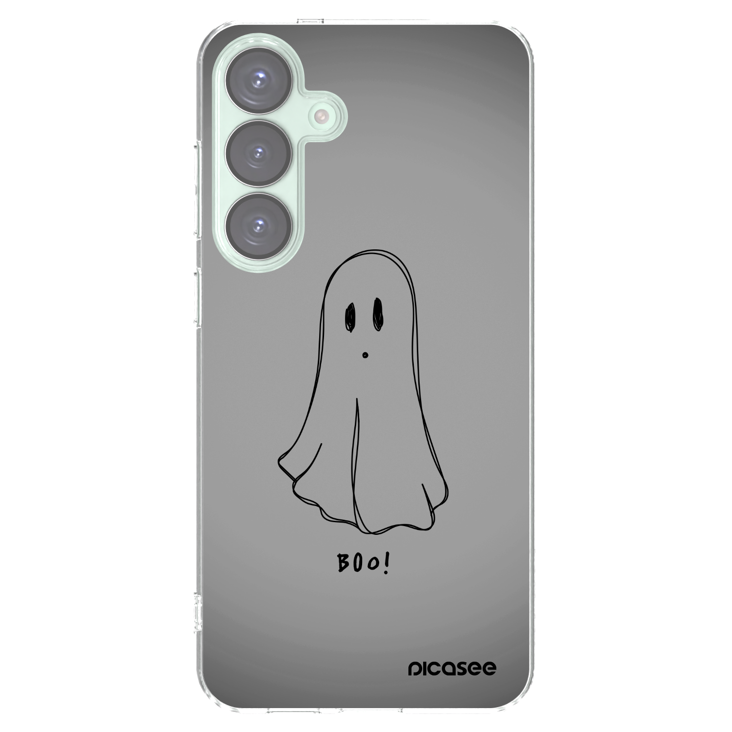 Picasee Samsung Galaxy S25+ 5G Hülle - Transparentes Silikon - Ghost